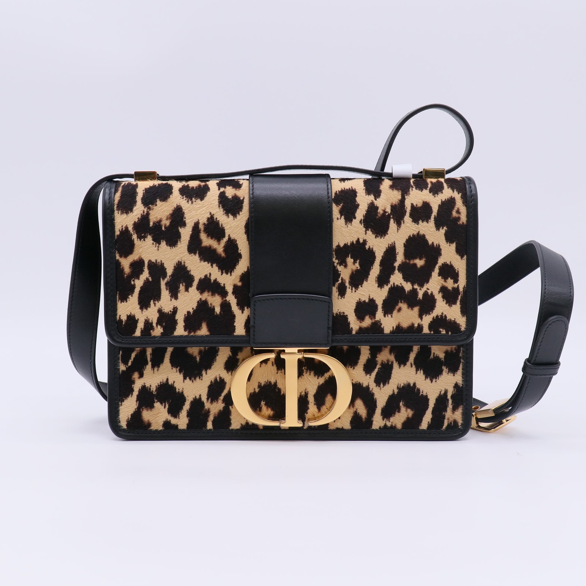 Christian Dior Pony Hair 30 Montaigne Bag twins B23343