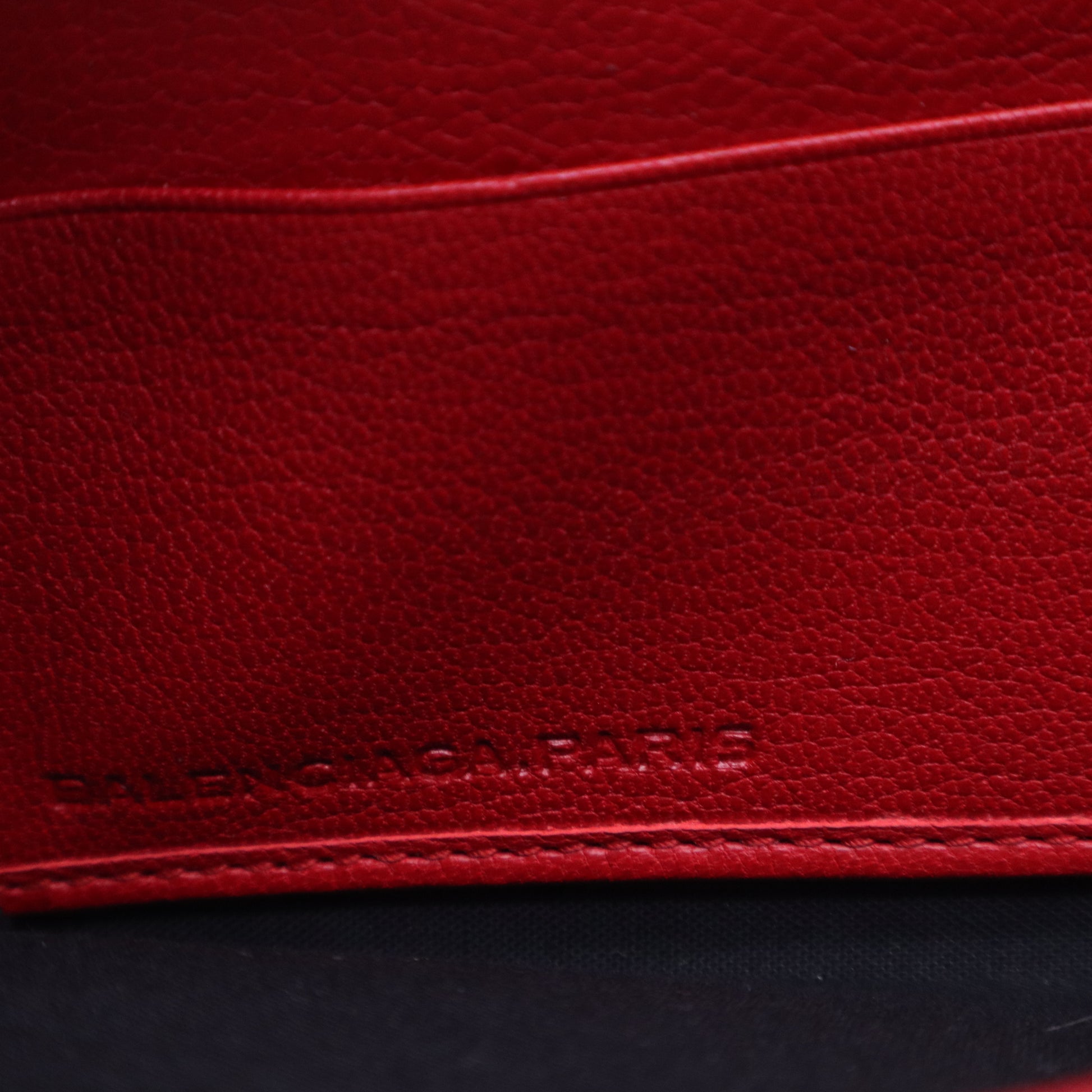 Balenciaga Rose Thulian Lambskin Leather Giant Rose Gold Continental Zip Around Wallet W21036