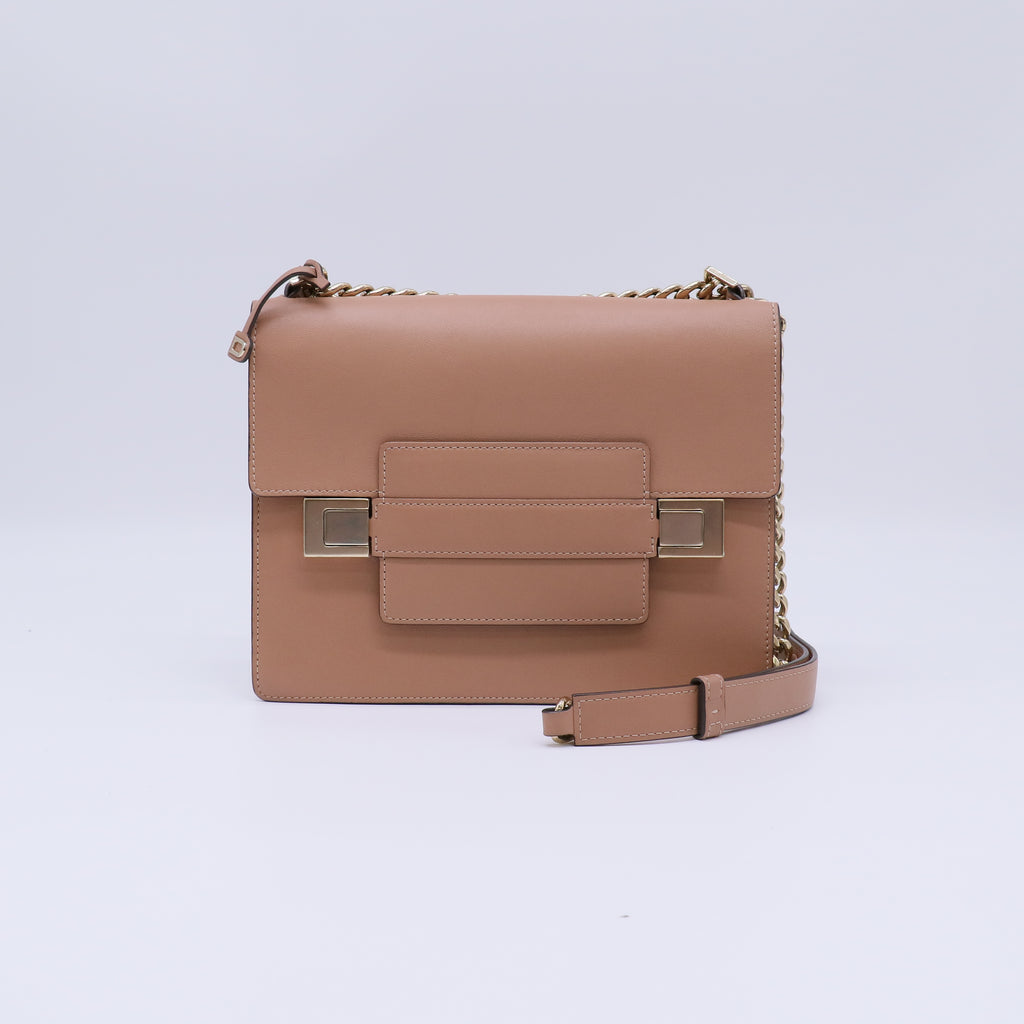 Madame PM Leather Shoulder Bag w/ Tags B22465
