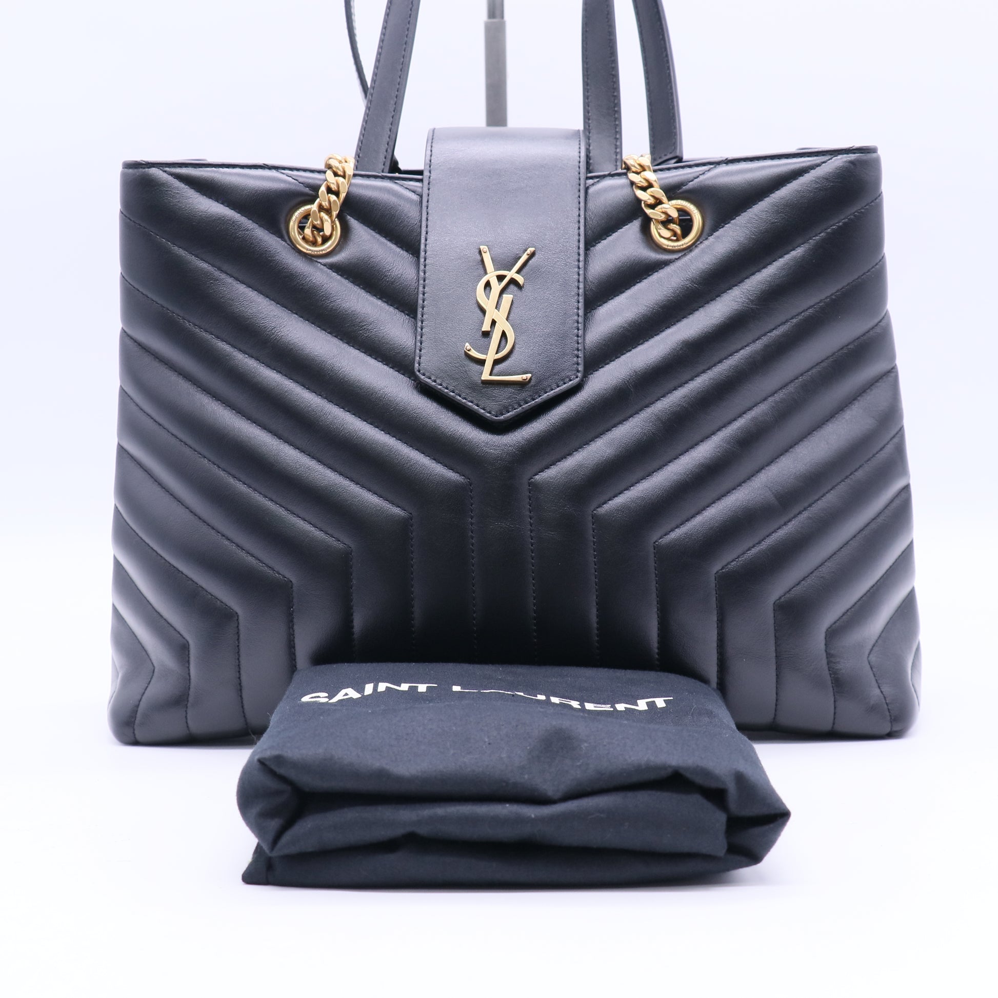 LouLou Tote Matelasse Chevron Leather Large Twins LDJ3725