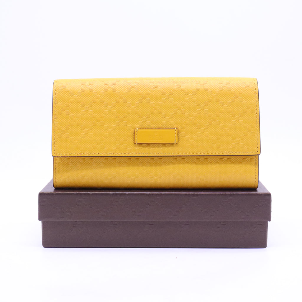 Gucci Microguccissima Continental Flap Wallet W20997