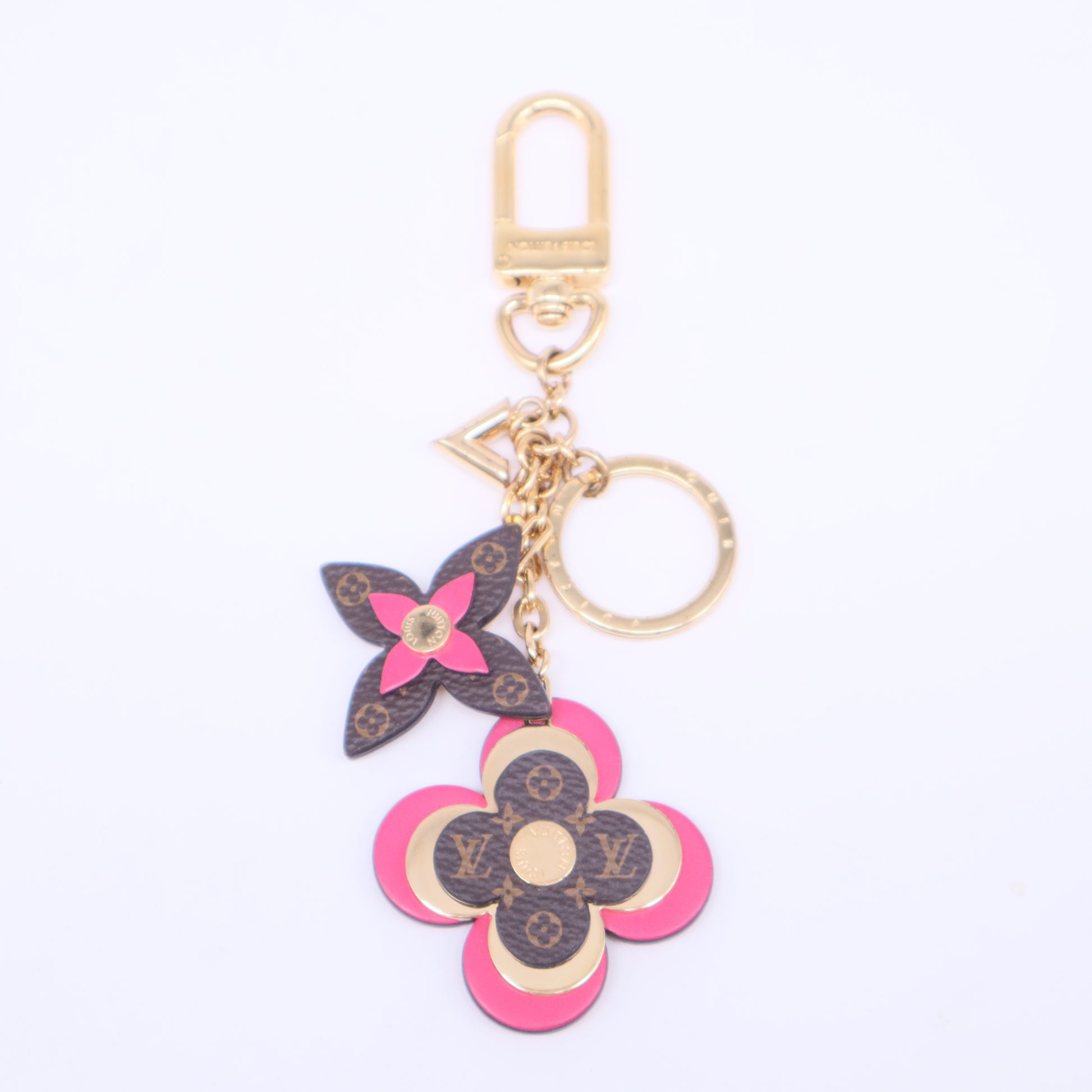 Blooming Flowers BB Bag Charm and Keyholder W20473