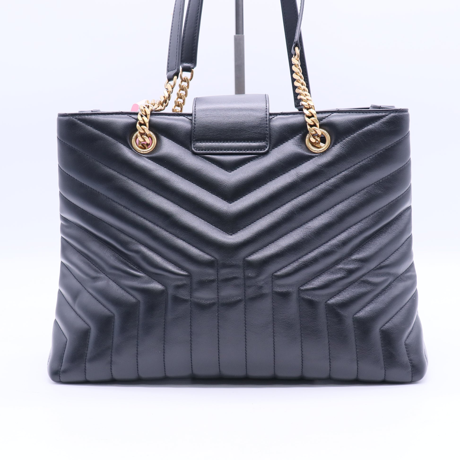 LouLou Tote Matelasse Chevron Leather Large Twins LDJ3725