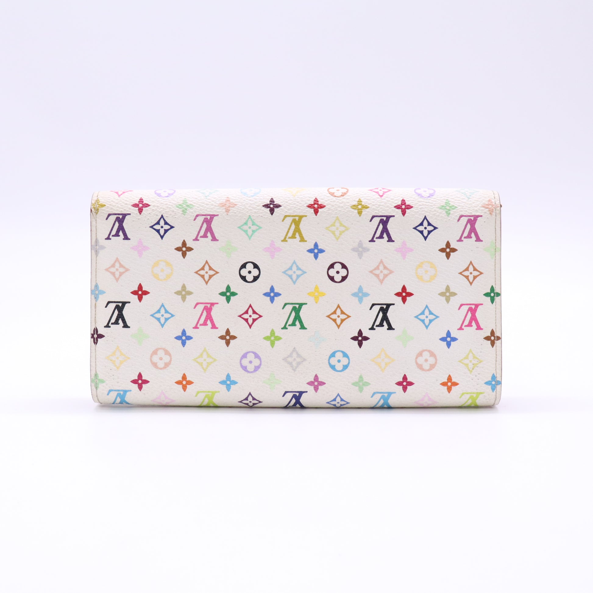 Louis Vuitton Takashi Murakami Monogram Multicolore Porte Tresor International Wallet W22685