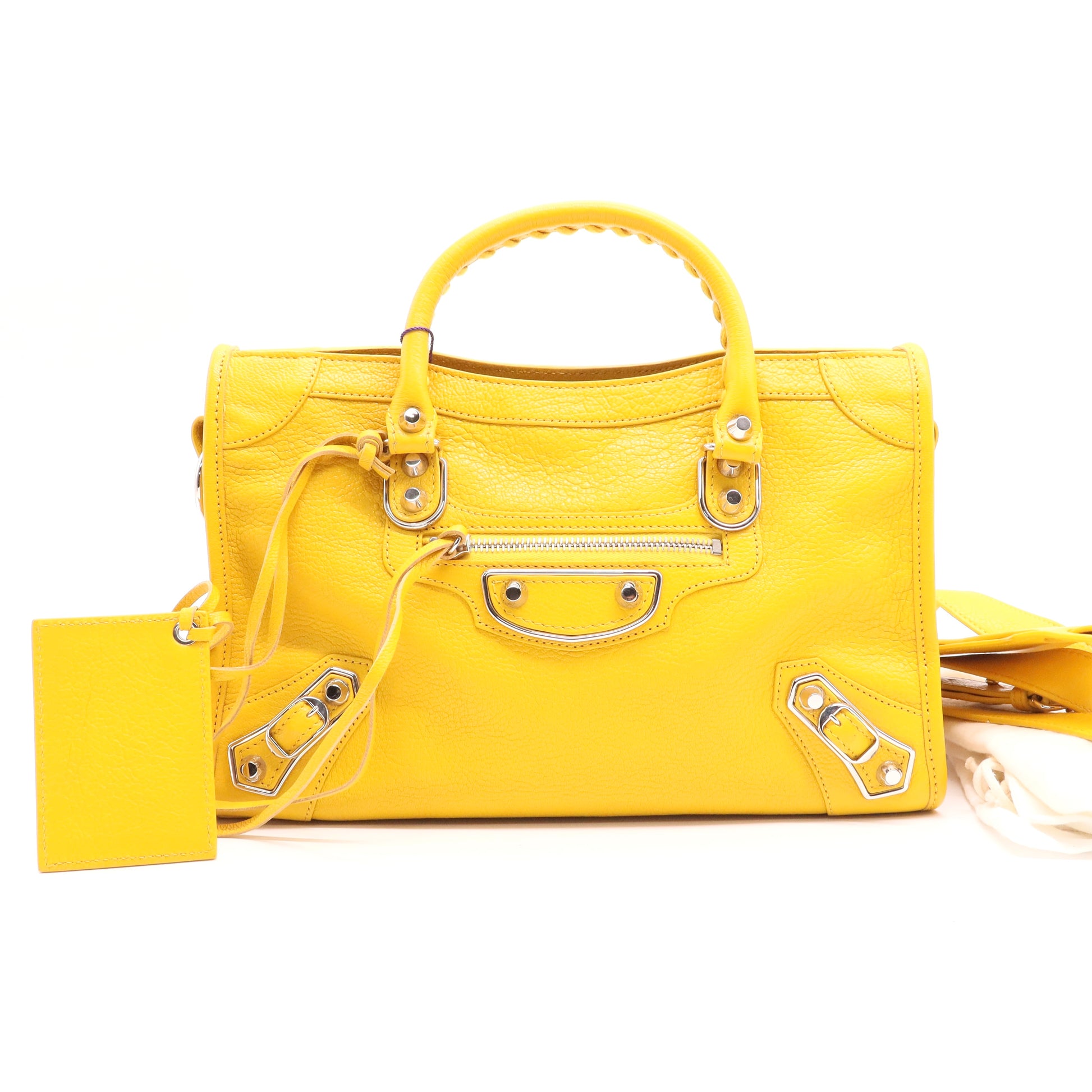 City Classic Studs Bag Leather Small twins