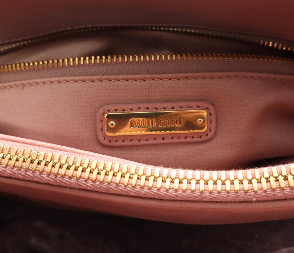 Convertible Tote Matelasse Leather Medium