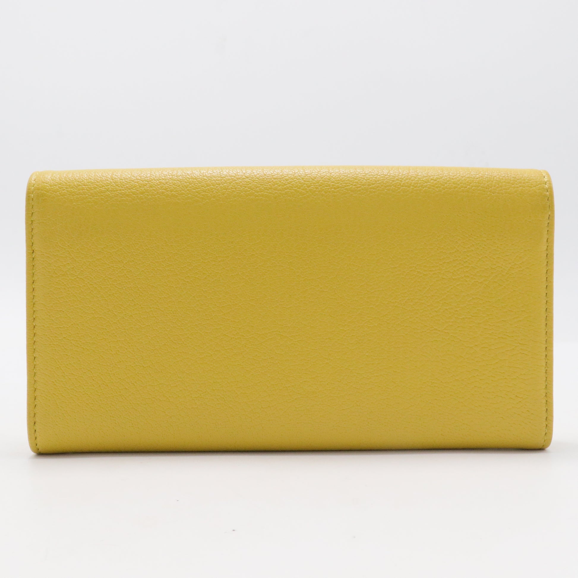 Chanel Long Wallet in Beige Caviar Leather