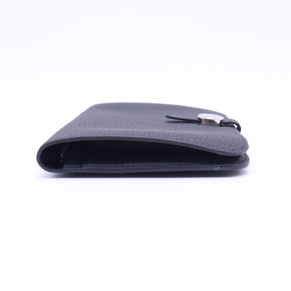 Hermes Dogon - Pocket Hand wallet in black togo leather W20765