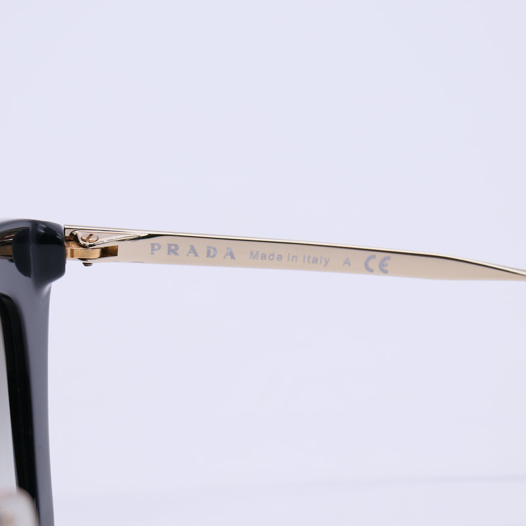 Prada Acetate Cinema Sunglasses SPR Black Twins LDJ3736