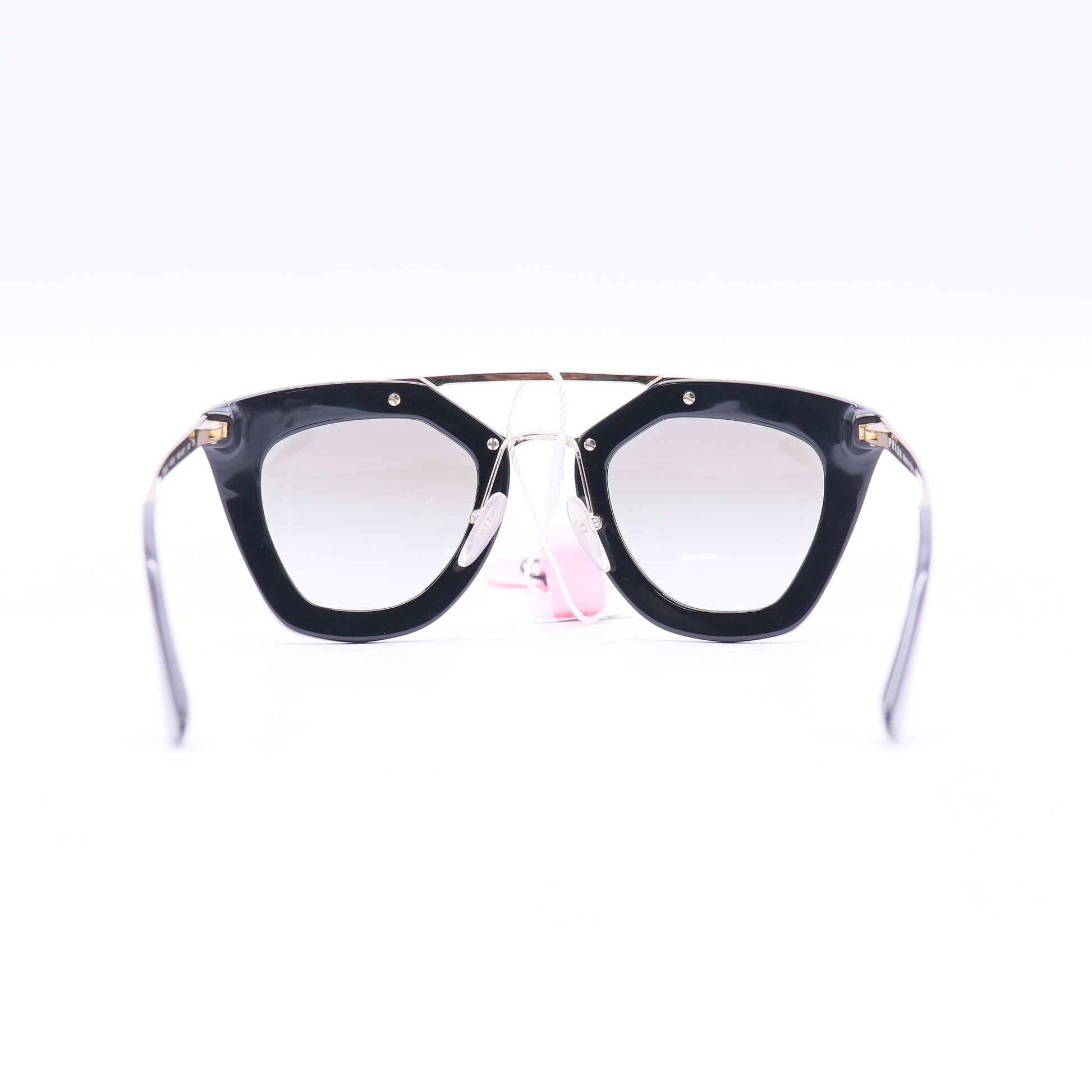 Prada Acetate Cinema Sunglasses SPR Black Twins LDJ3736