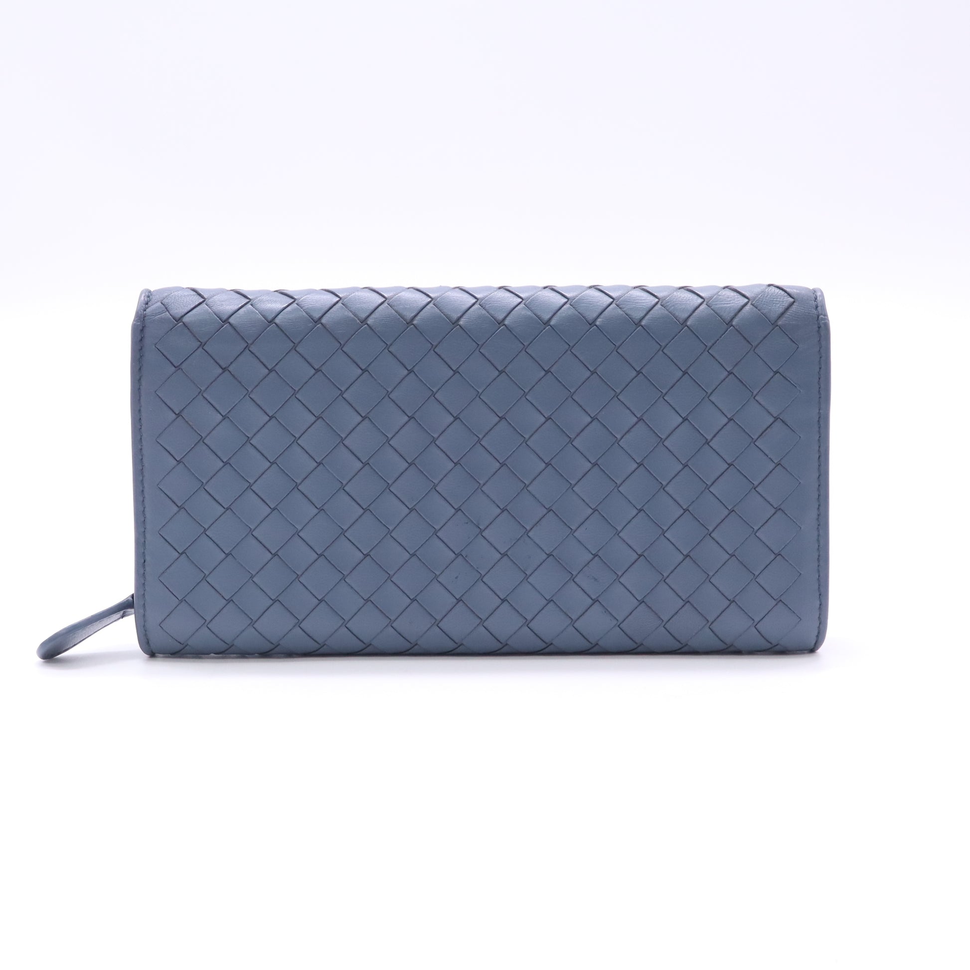 Bottega Veneta Intrecciato Continental Flap Wallet W22784