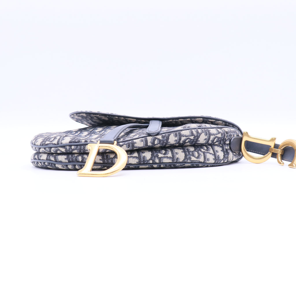 Saddle Handbag Oblique Canvas Medium Twins LDJ3733