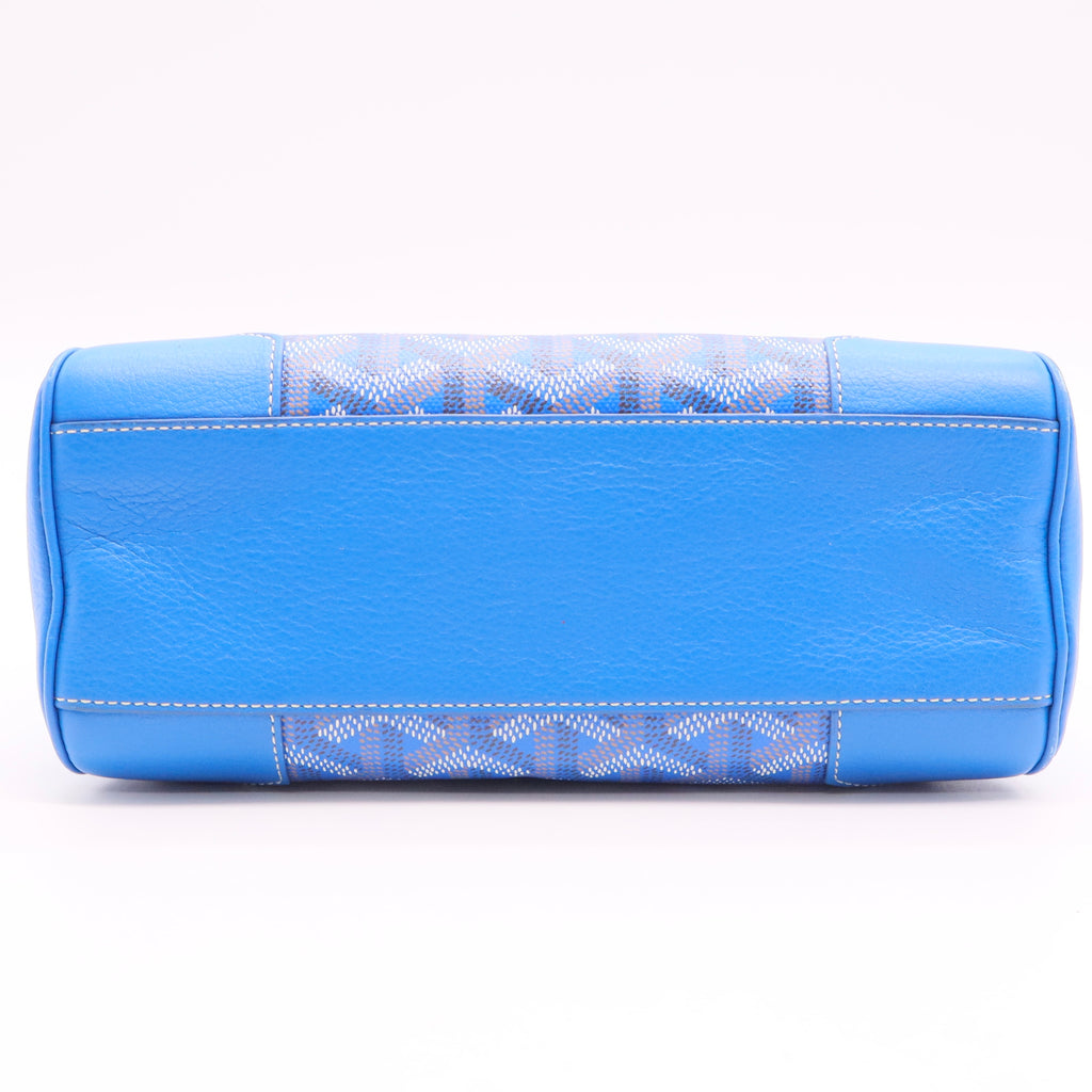 Saigon Top Handle Bag Coated Canvas with Leather Mini J2223 Twins