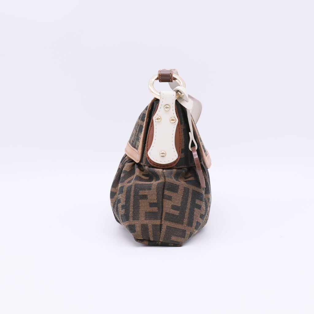 Small Zucca Glossy Leather Chef Bag B23532