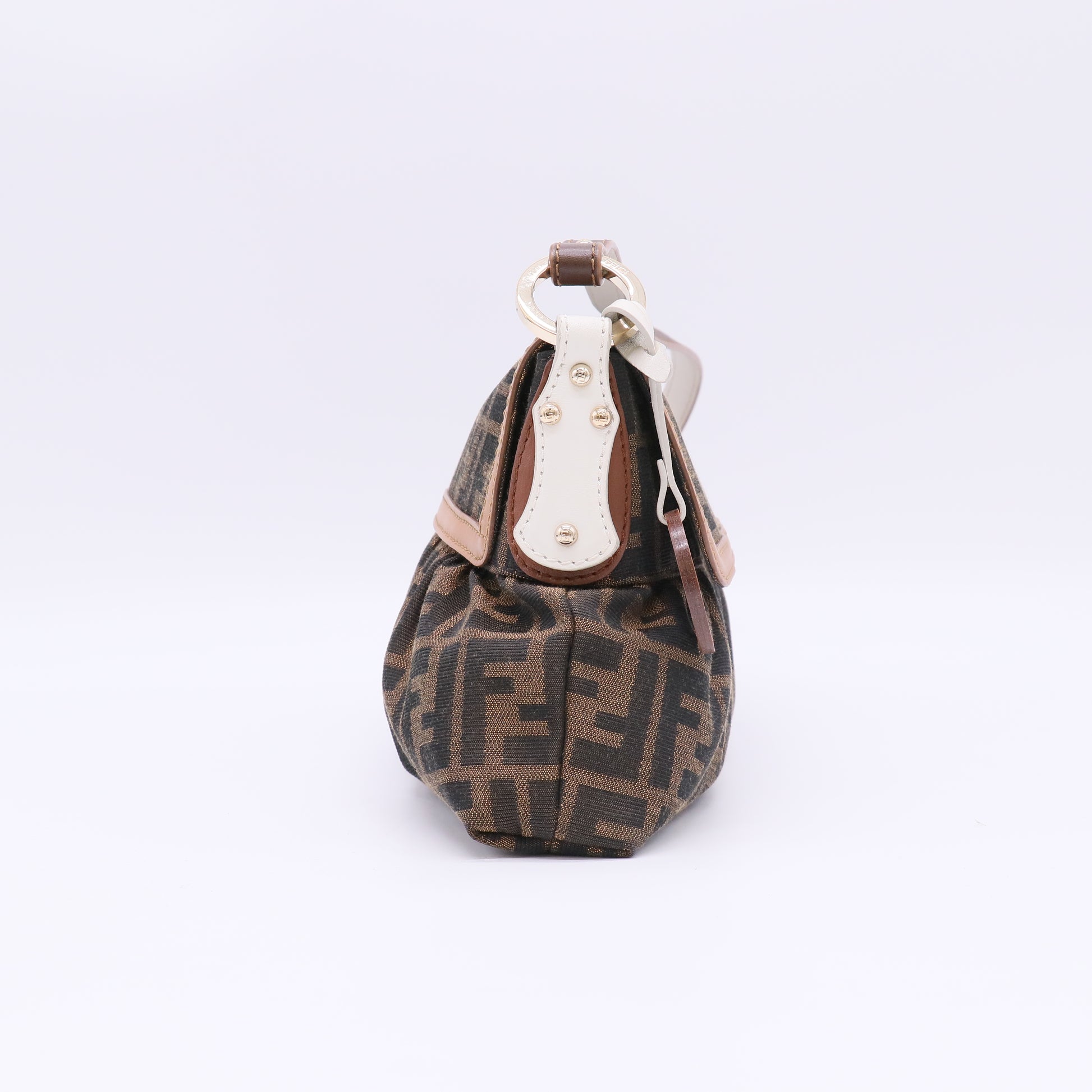 Small Zucca Glossy Leather Chef Bag B23532