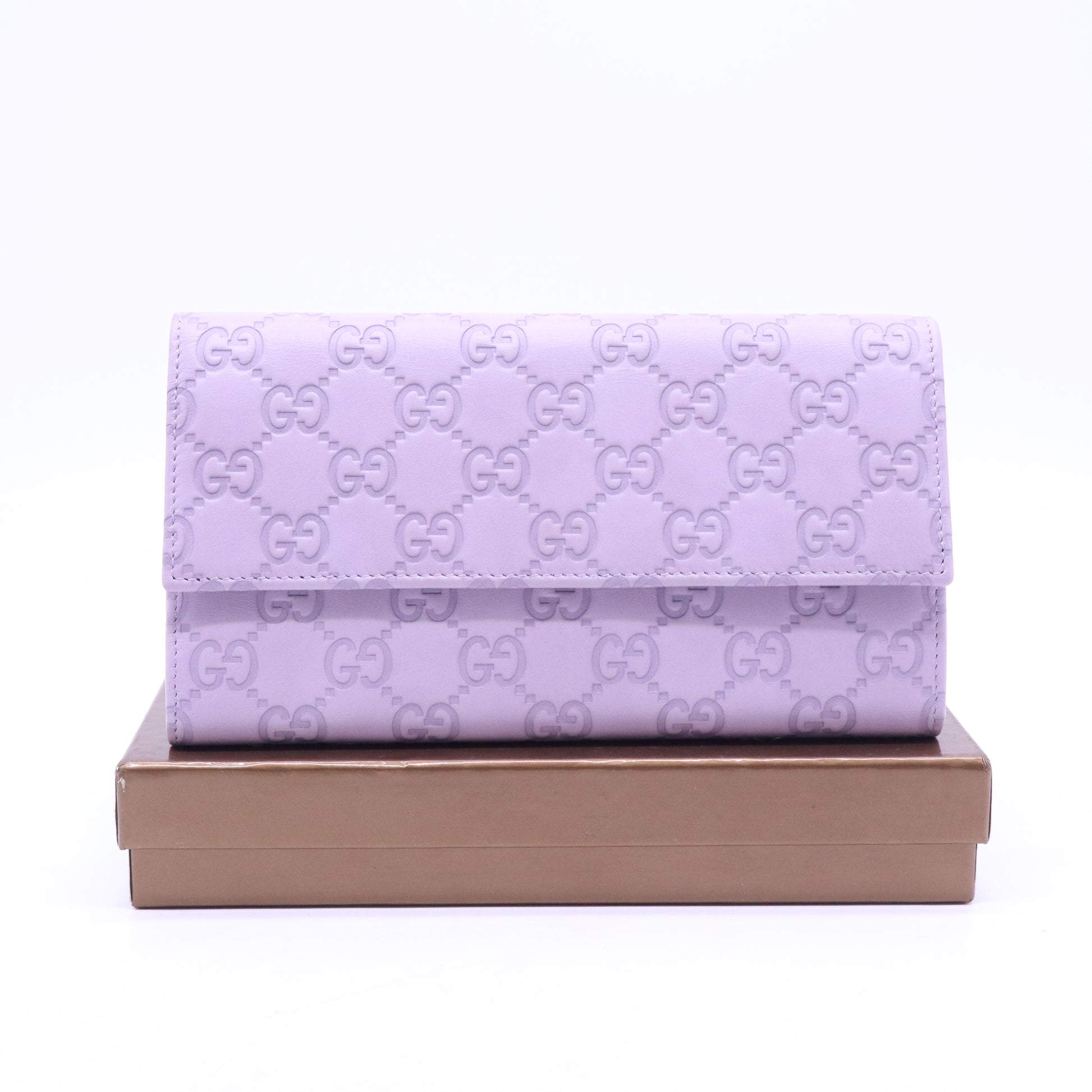 Gucci Microguccissima Leather Continental Flap Wallet W21025