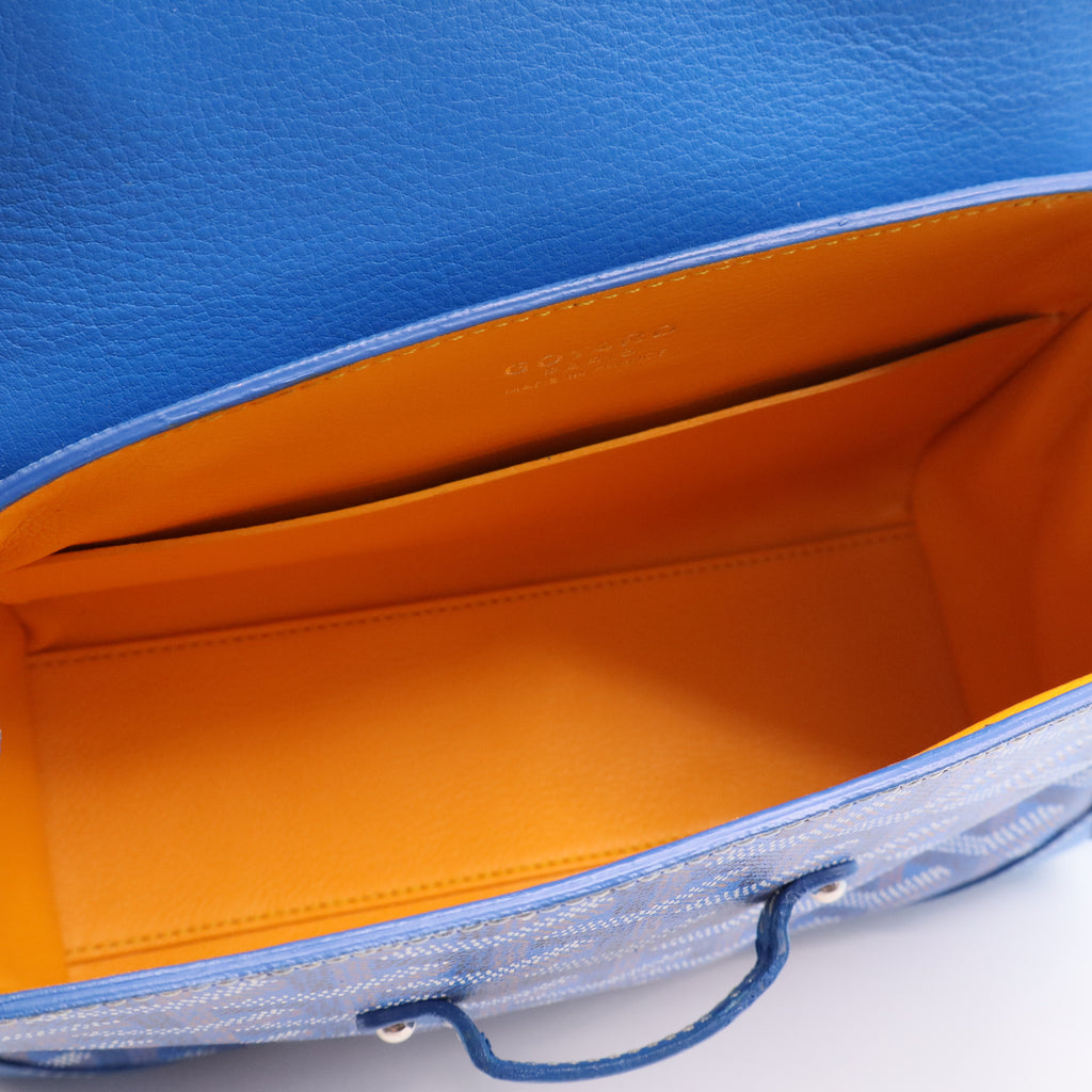 Saigon Top Handle Bag Coated Canvas with Leather Mini J2223 Twins