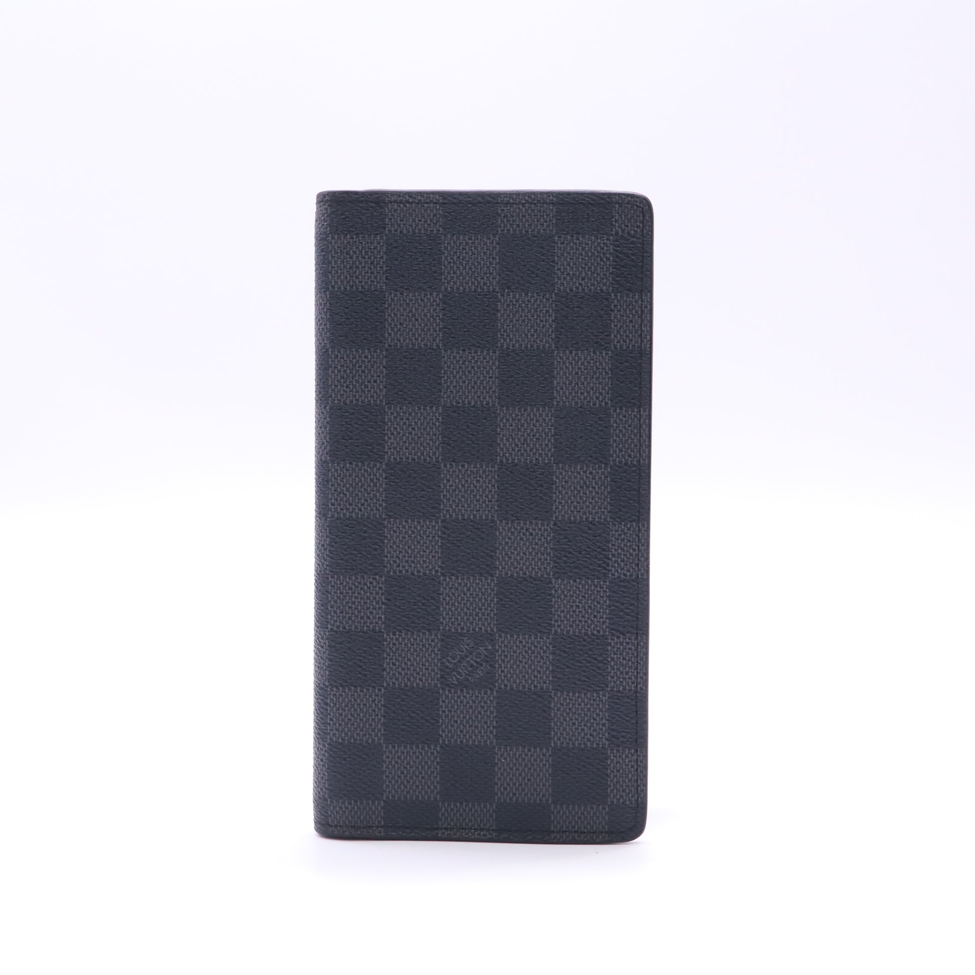 Damier Graphite Pattern Leather Brazza Wallet W22639