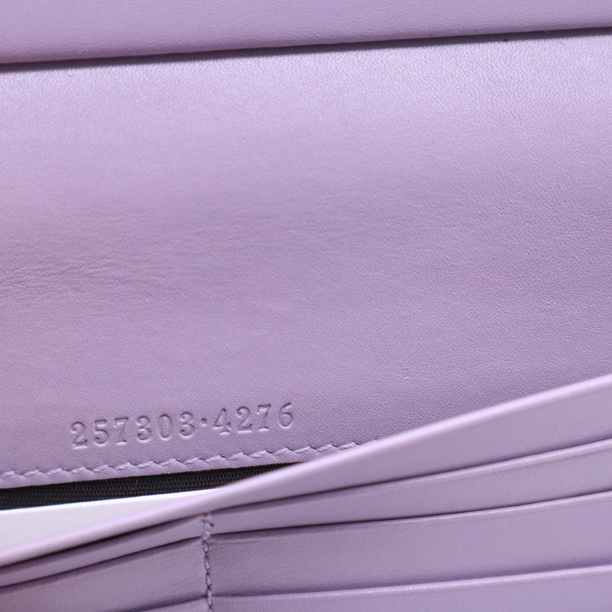 Gucci Microguccissima Leather Continental Flap Wallet W21025