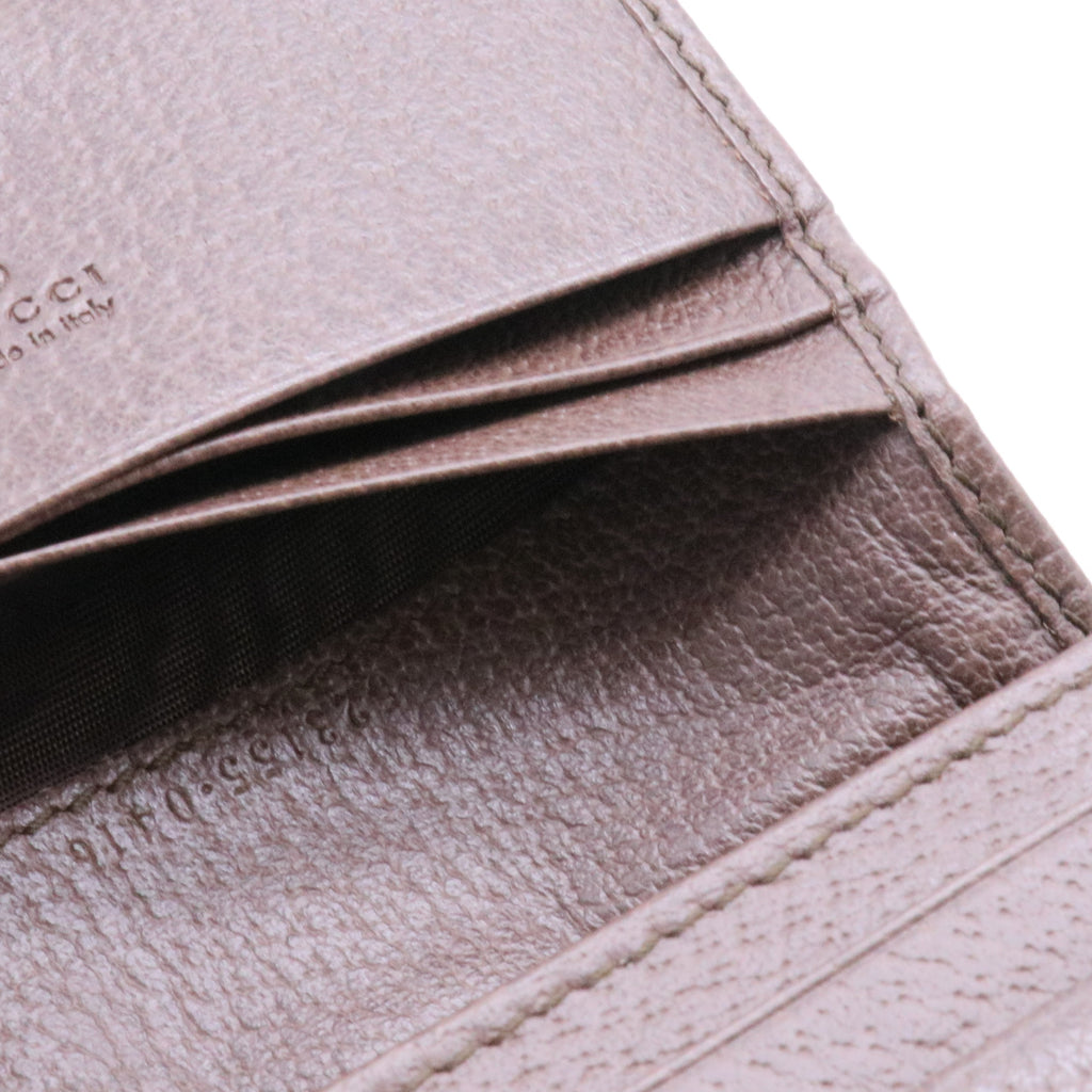 GG Supreme Canvas Wallet Brown Beige