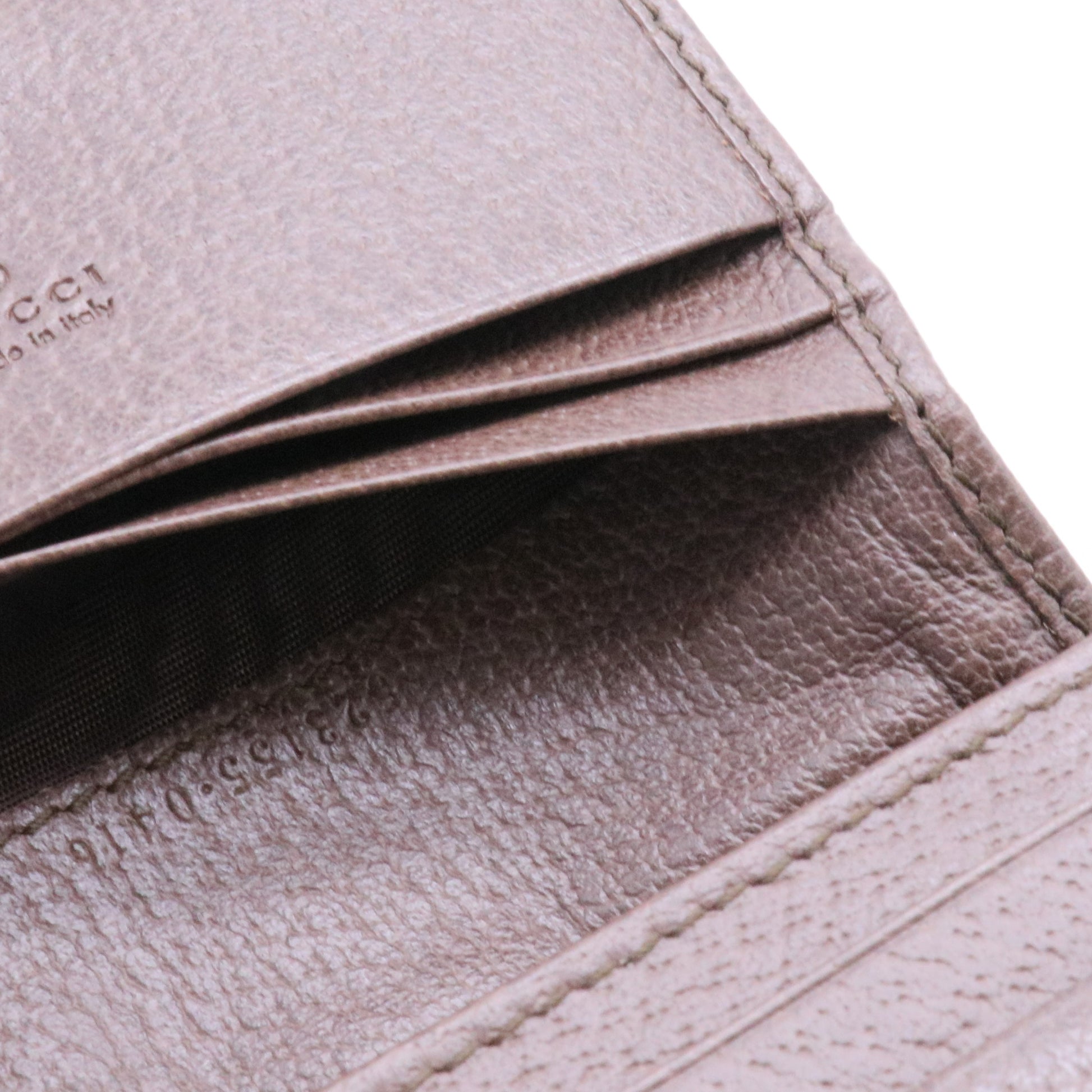 GG Supreme Canvas Wallet Brown Beige