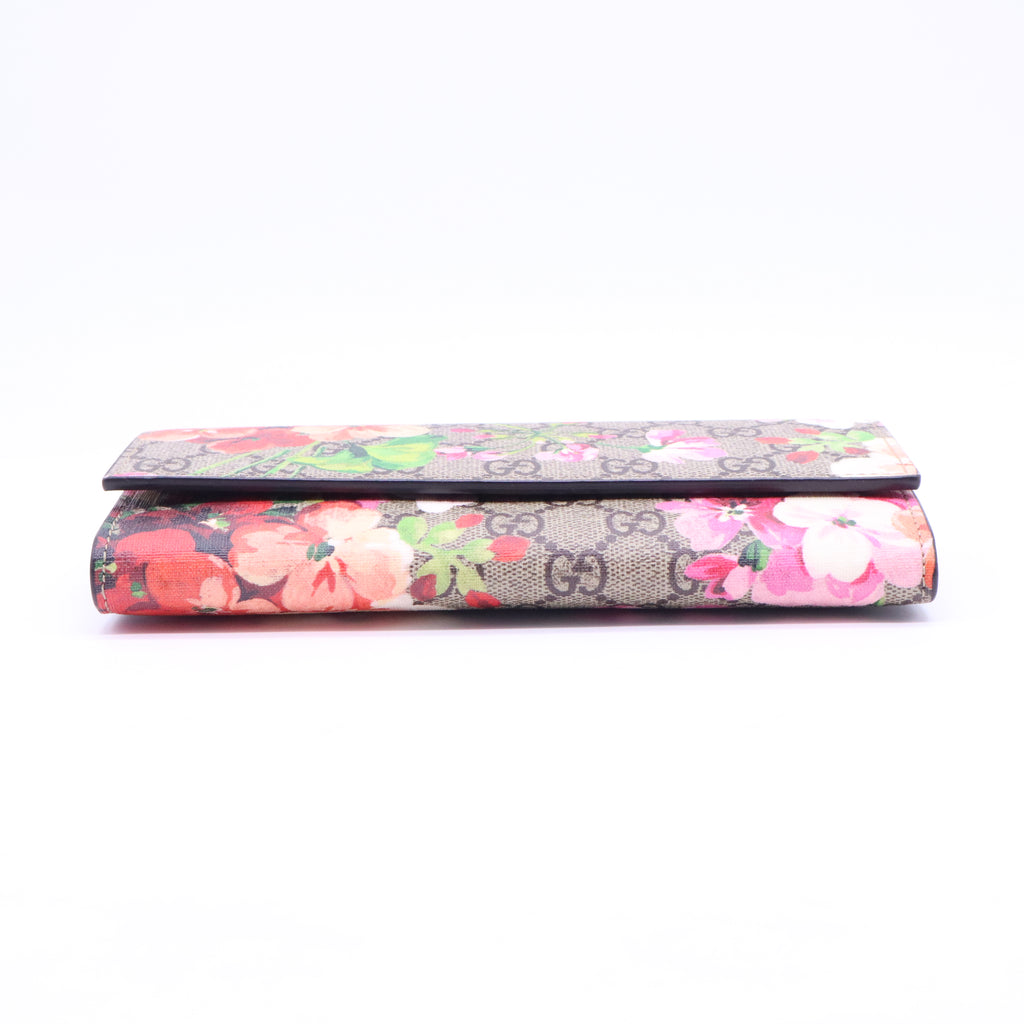 Multi GG Supreme Canvas Blooms Continental Wallet W21035