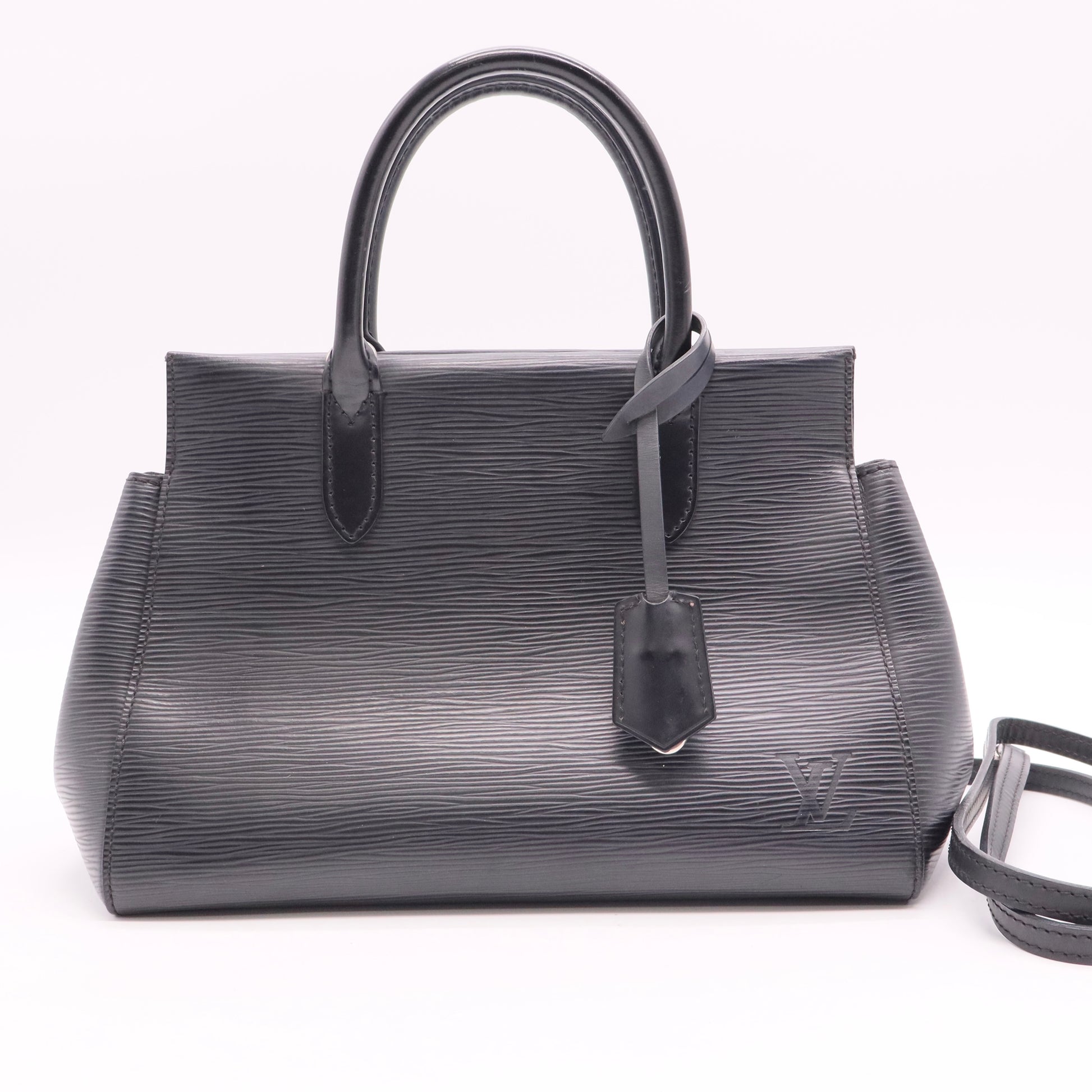 Black Epi Leather Marly BB Bag J2227 Twins