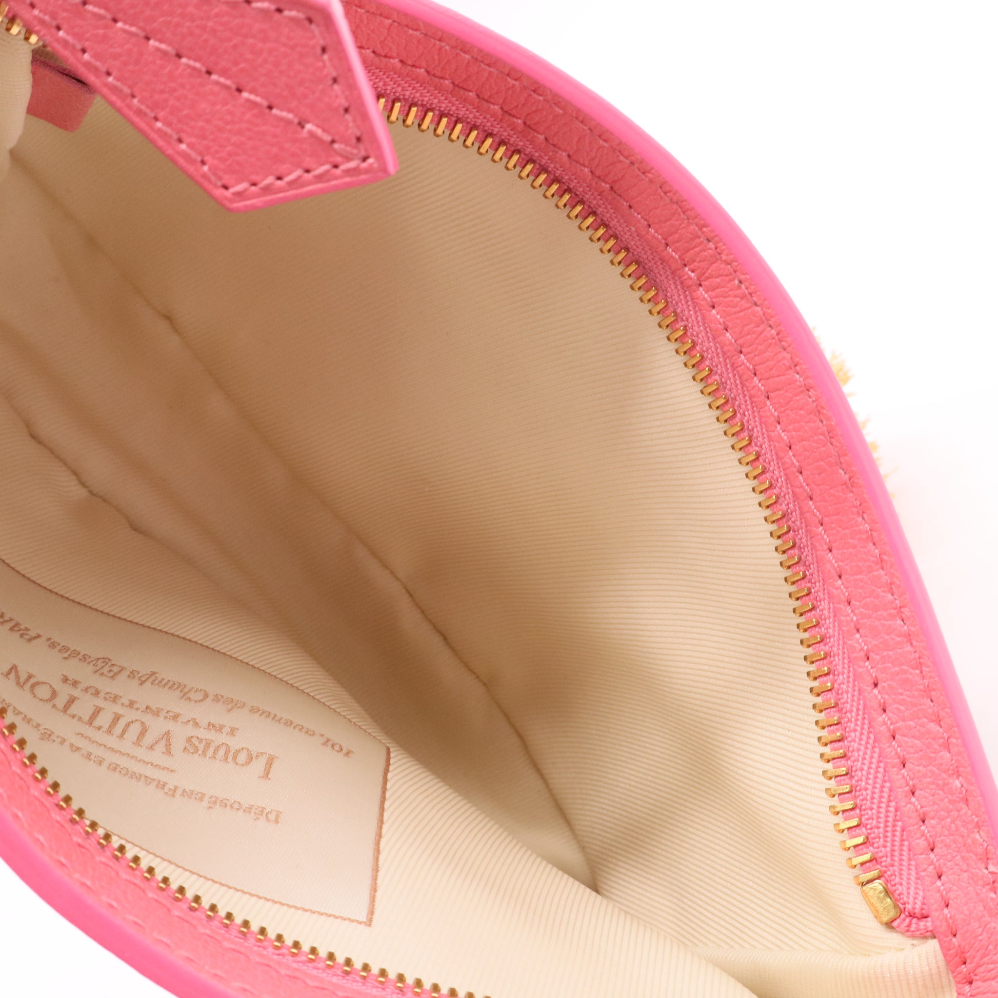 Limited Edition Rose Monogram Sabbia Accessories Pochette Bag Twins