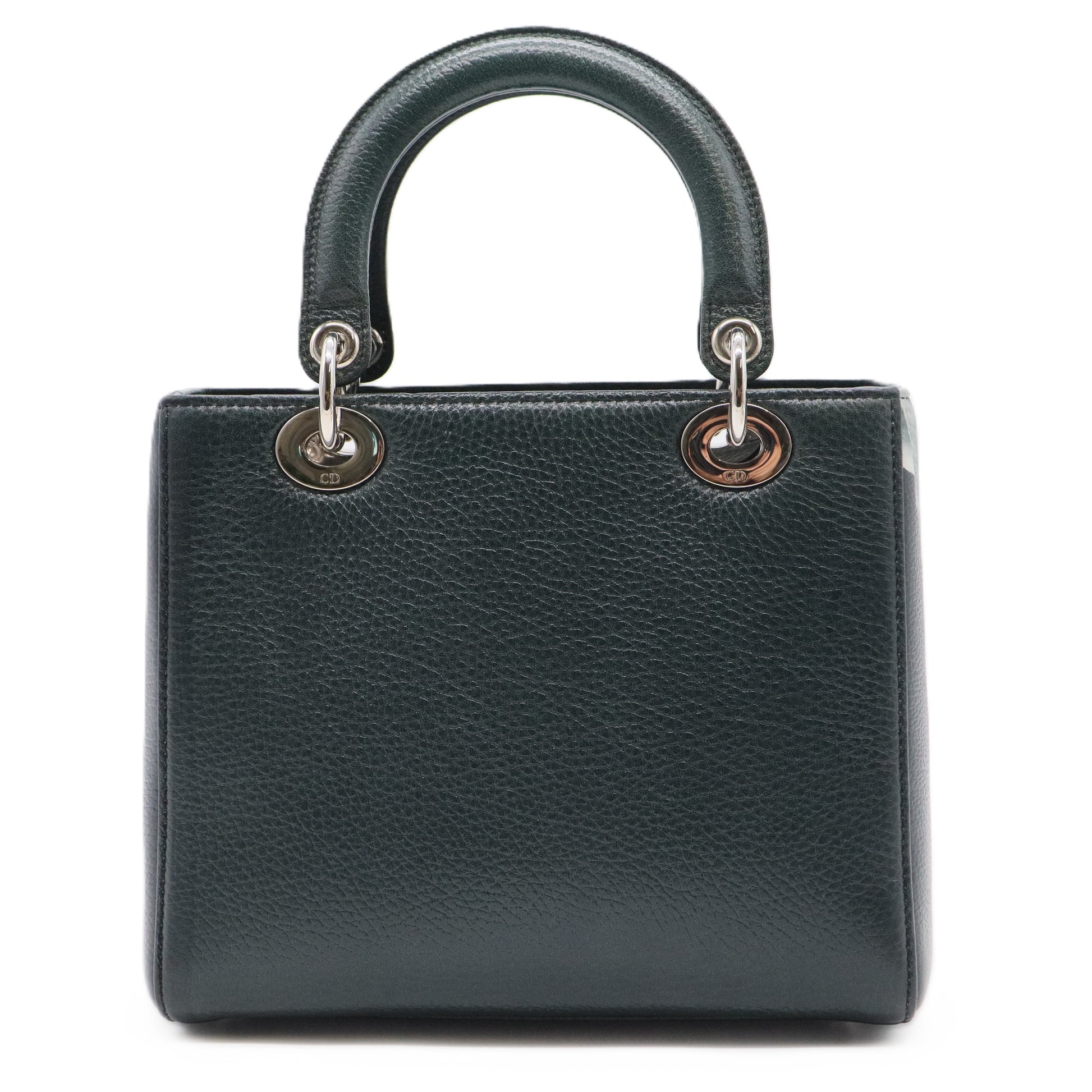 Lady Dior Bag Printed Leather Medium