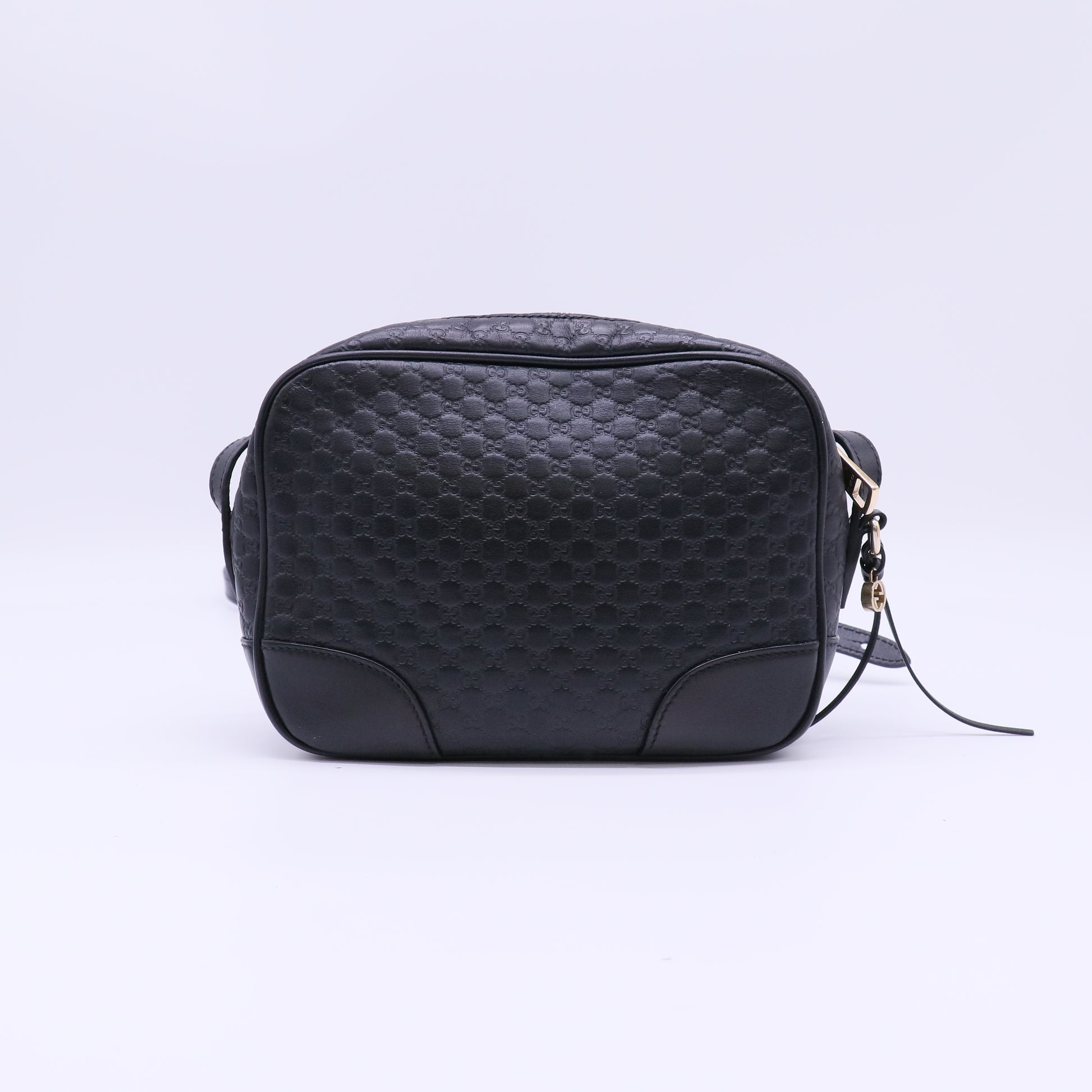 Microguccissima Mini Bree Messenger Bag Black B22658