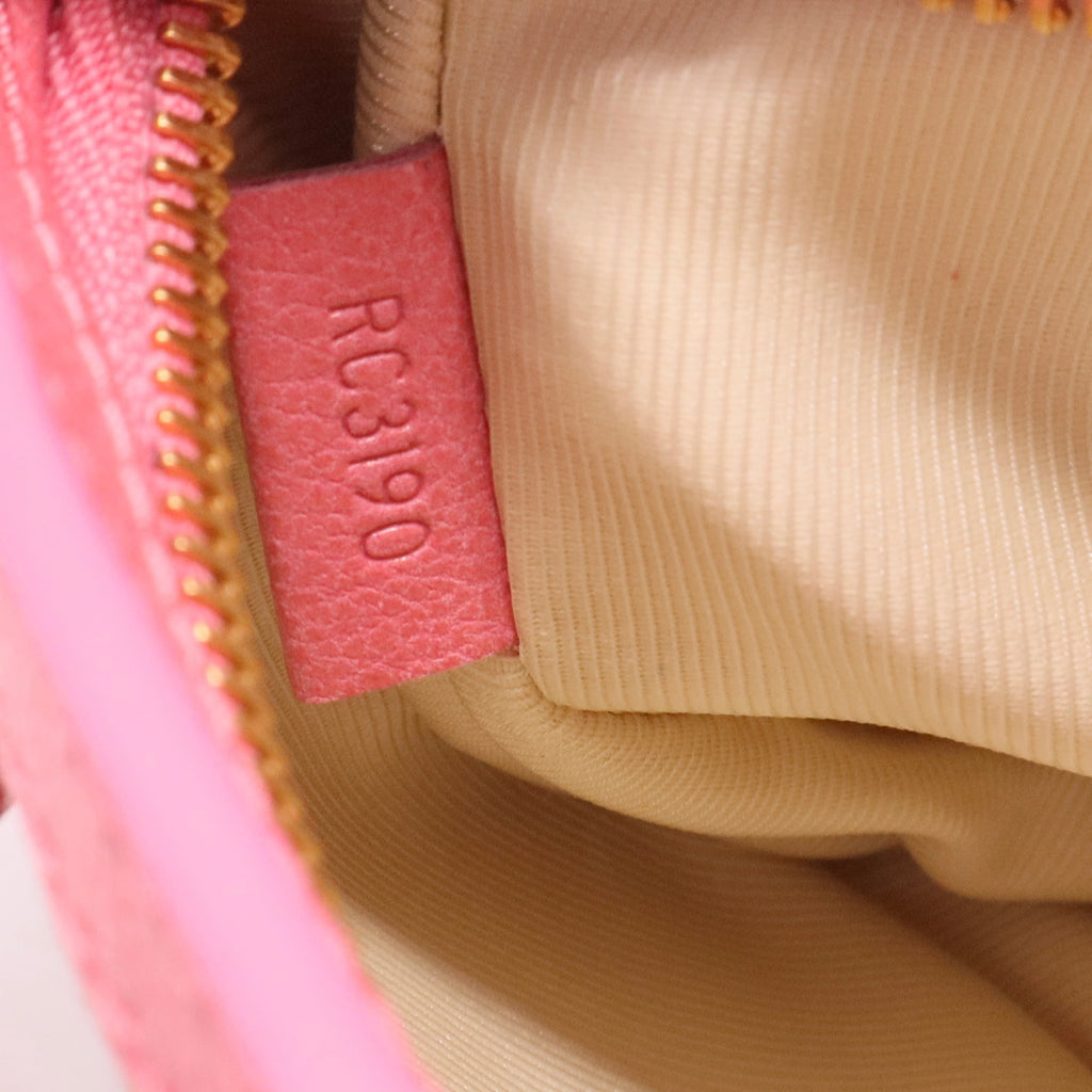Limited Edition Rose Monogram Sabbia Accessories Pochette Bag Twins