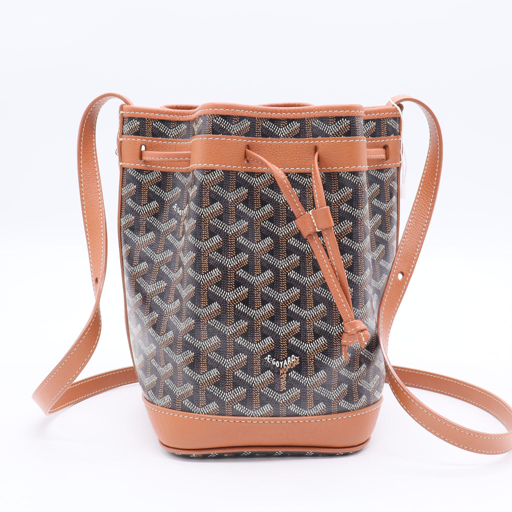 Petit Flot Bucket Bag Coated Canvas PM Twins LDJ3164