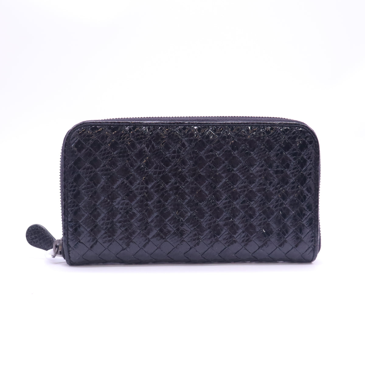 Intrecciato Weave Leather Continental Wallet W23239