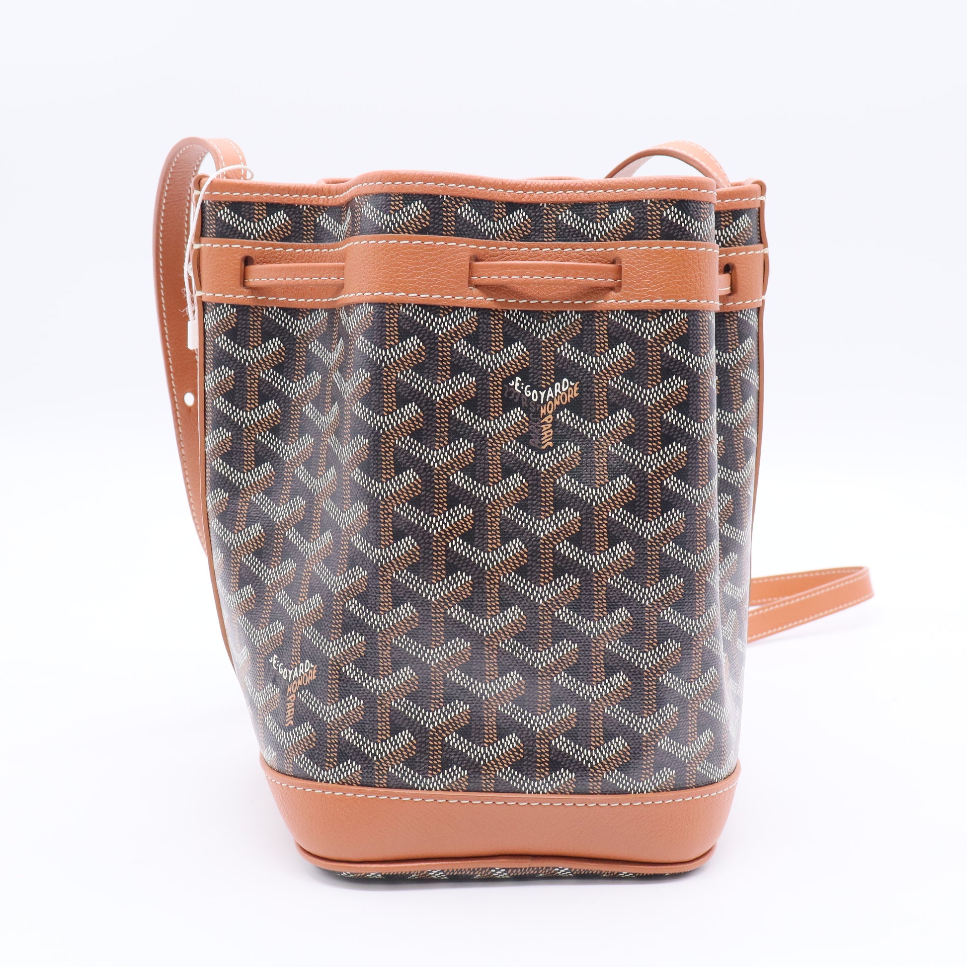 Petit Flot Bucket Bag Coated Canvas PM Twins LDJ3164