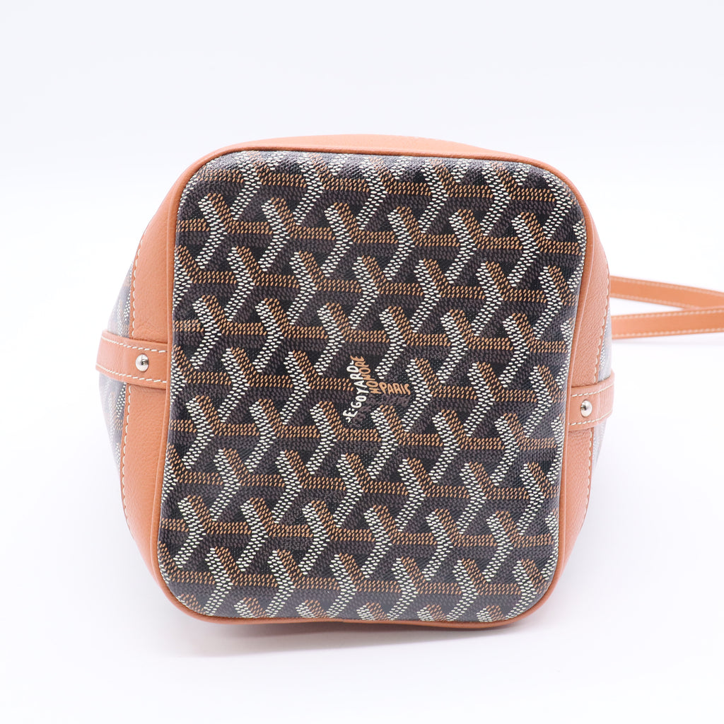 Petit Flot Bucket Bag Coated Canvas PM Twins LDJ3164