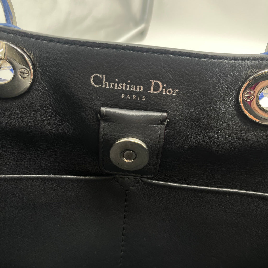 Blue Dior Medium Diorissimo Satchel twins