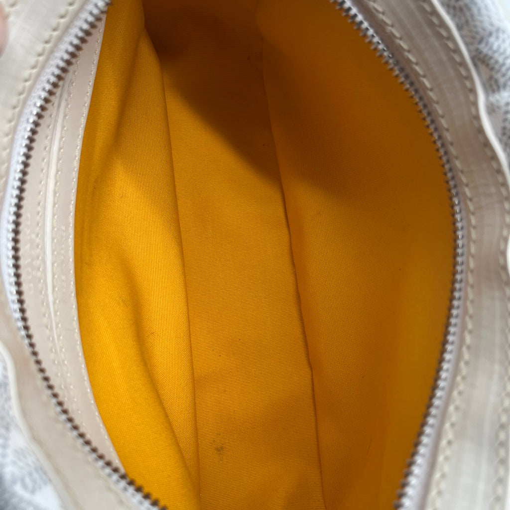Goyardine Sac Cap Vert White twins
