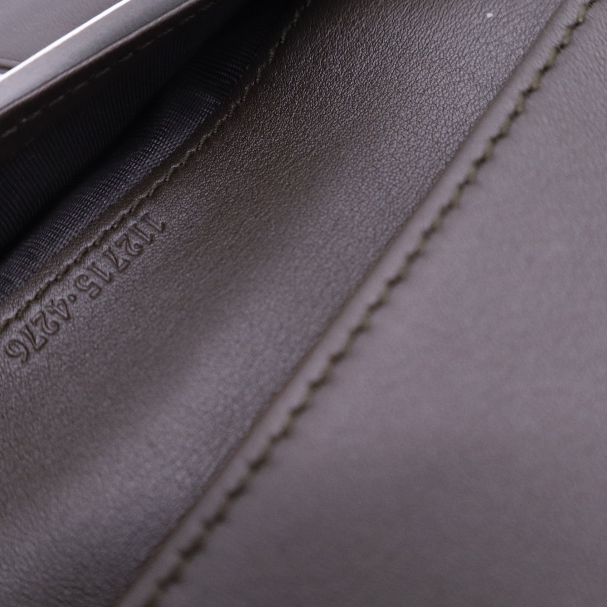 GG Signature Leather Continental Wallet W21049