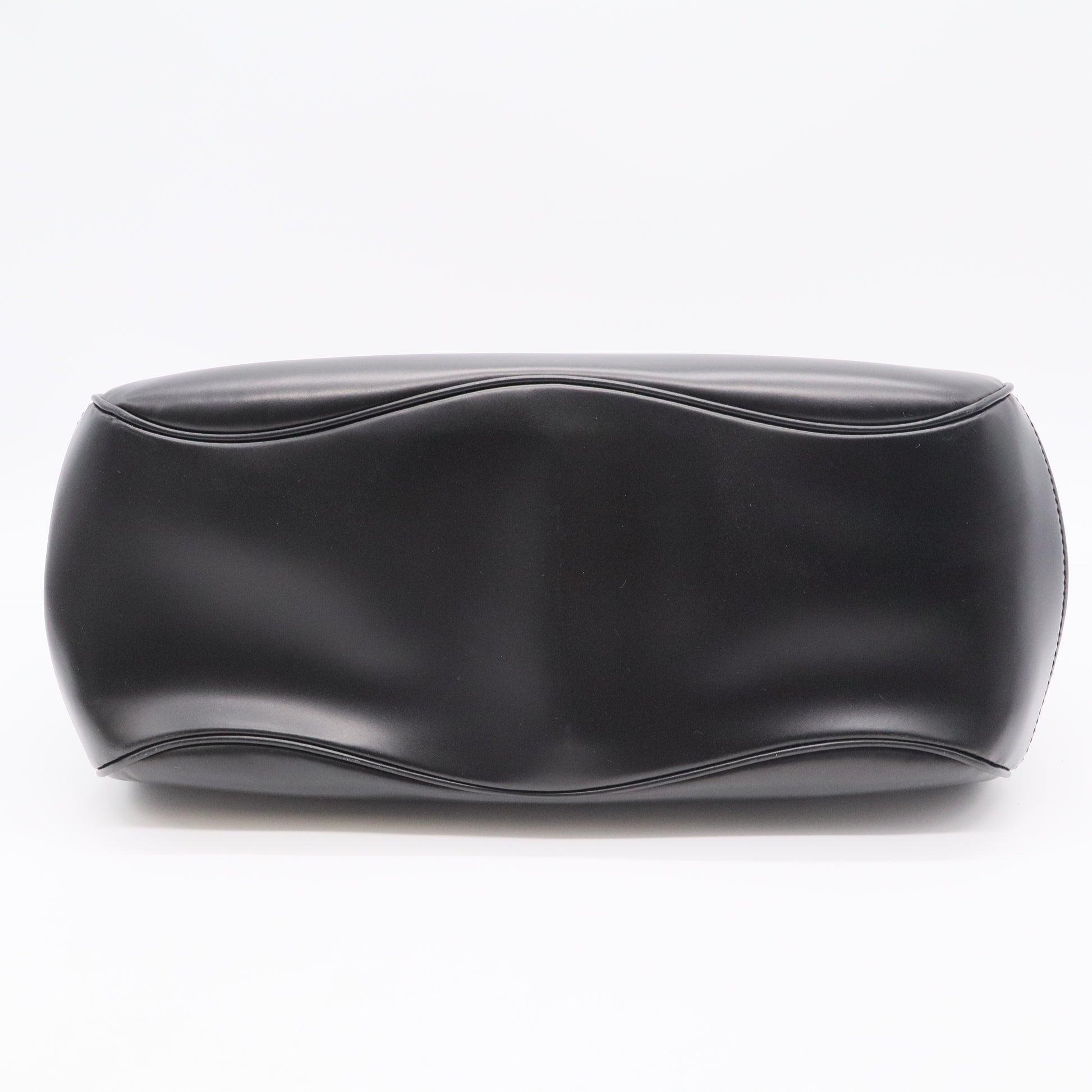 Lady Lock Bamboo Top Handle Bag Leathe