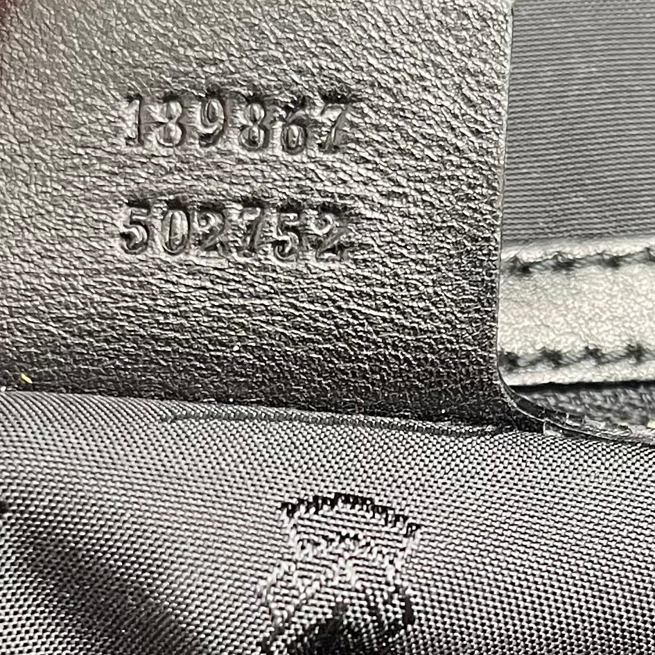 Calfskin Pop Bamboo Top Handle Tote Black twins