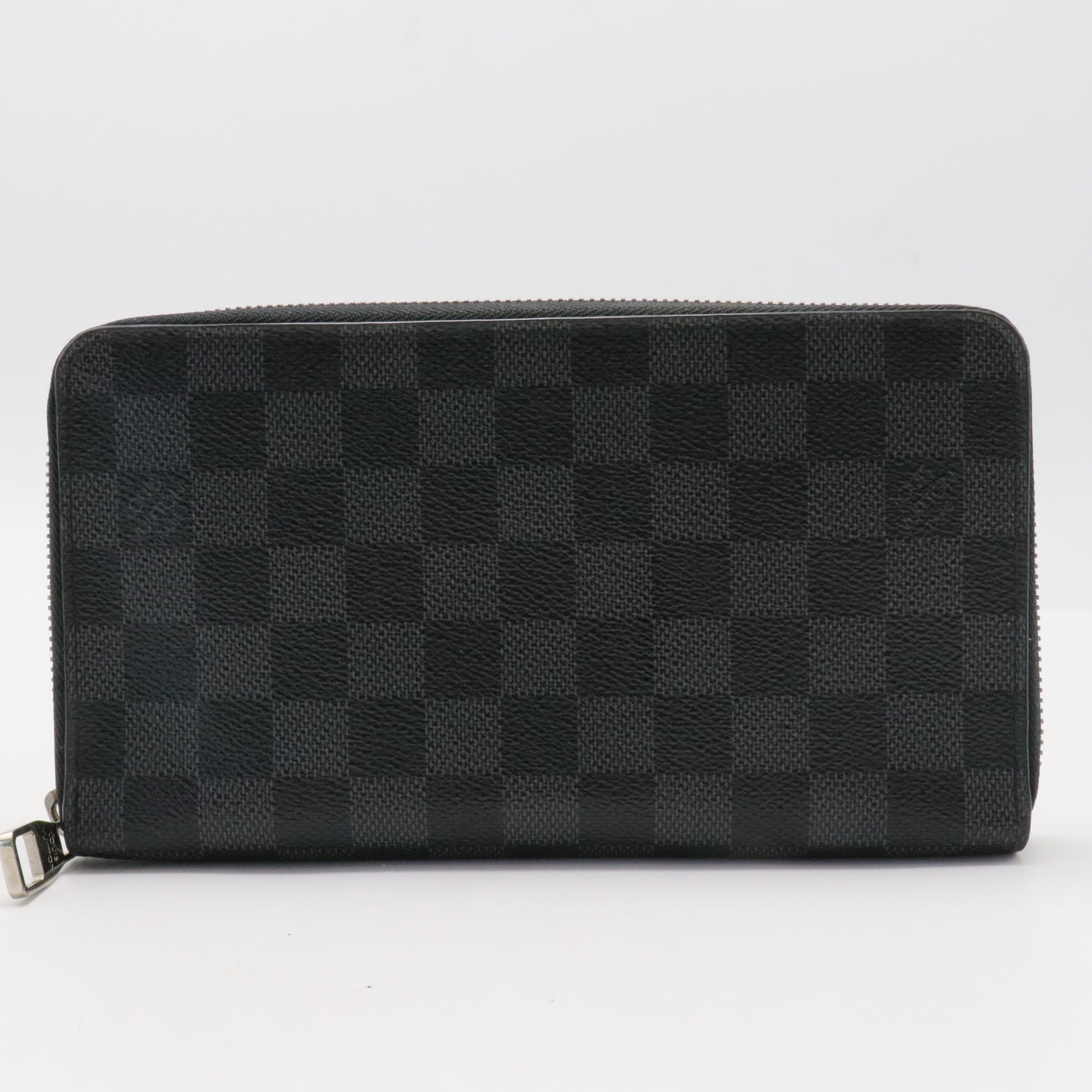 Damier Graphite Pattern Coated Canvas Zippy Organizer Wallet
