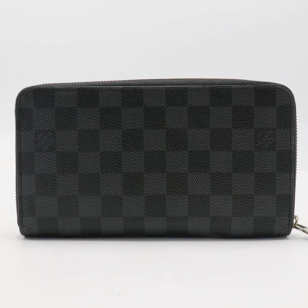 Damier Graphite Pattern Coated Canvas Zippy Organizer Wallet