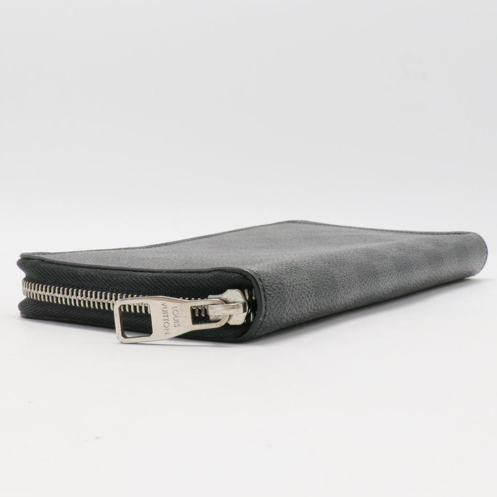 Damier Graphite Pattern Coated Canvas Zippy Organizer Wallet
