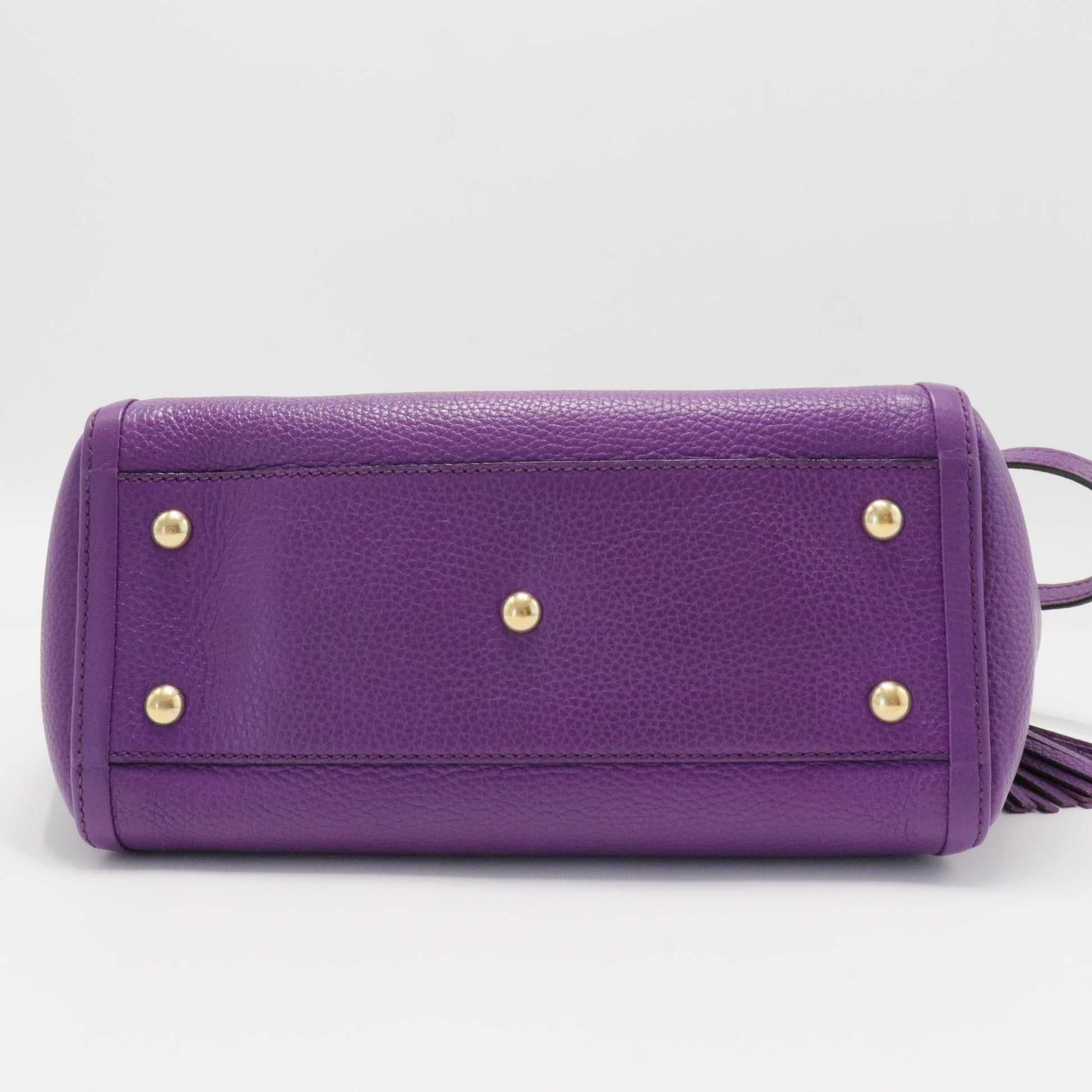 Soho Convertible Top Handle Bag Leather Small