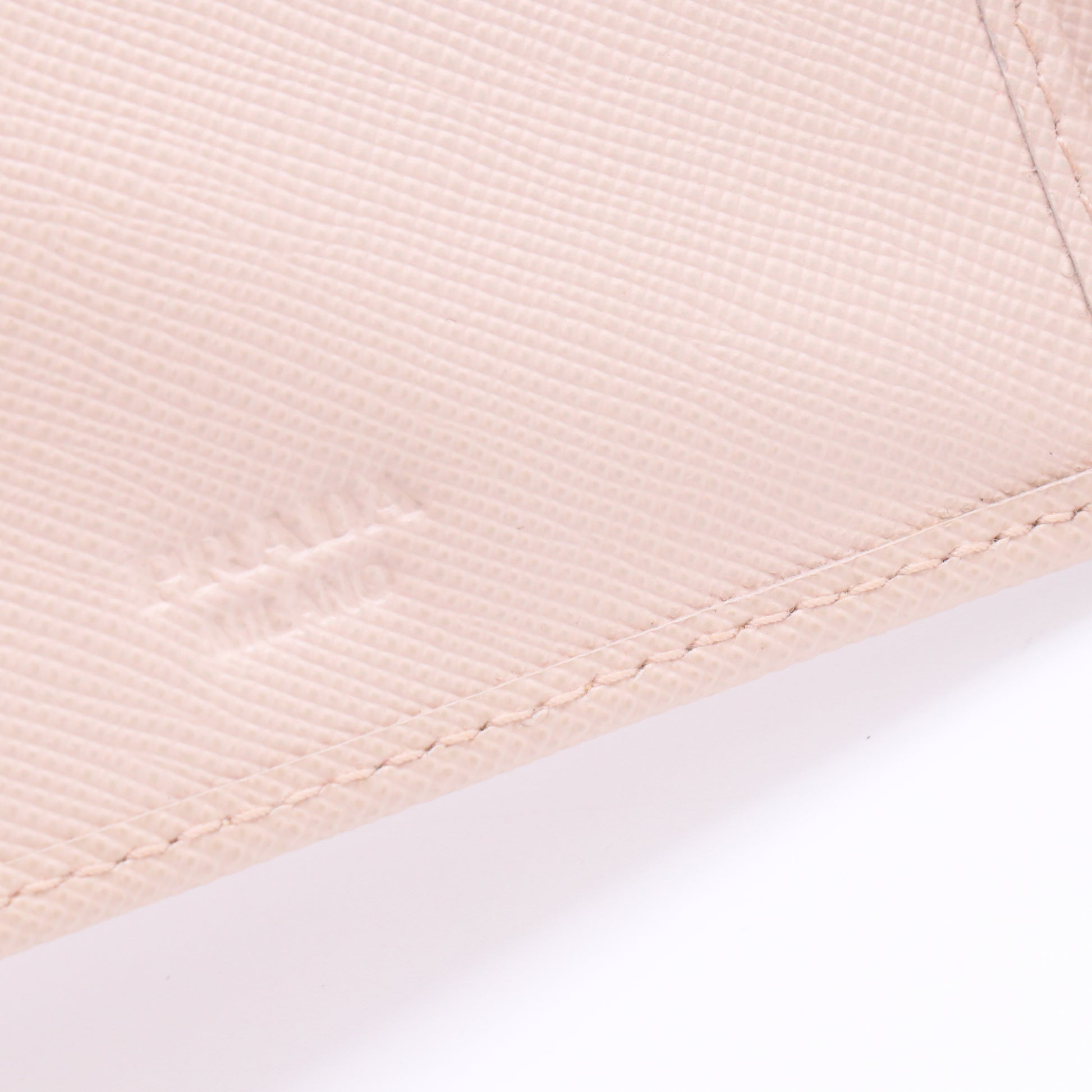 Cipria Saffiano Metal Leather Long Flap Wallet