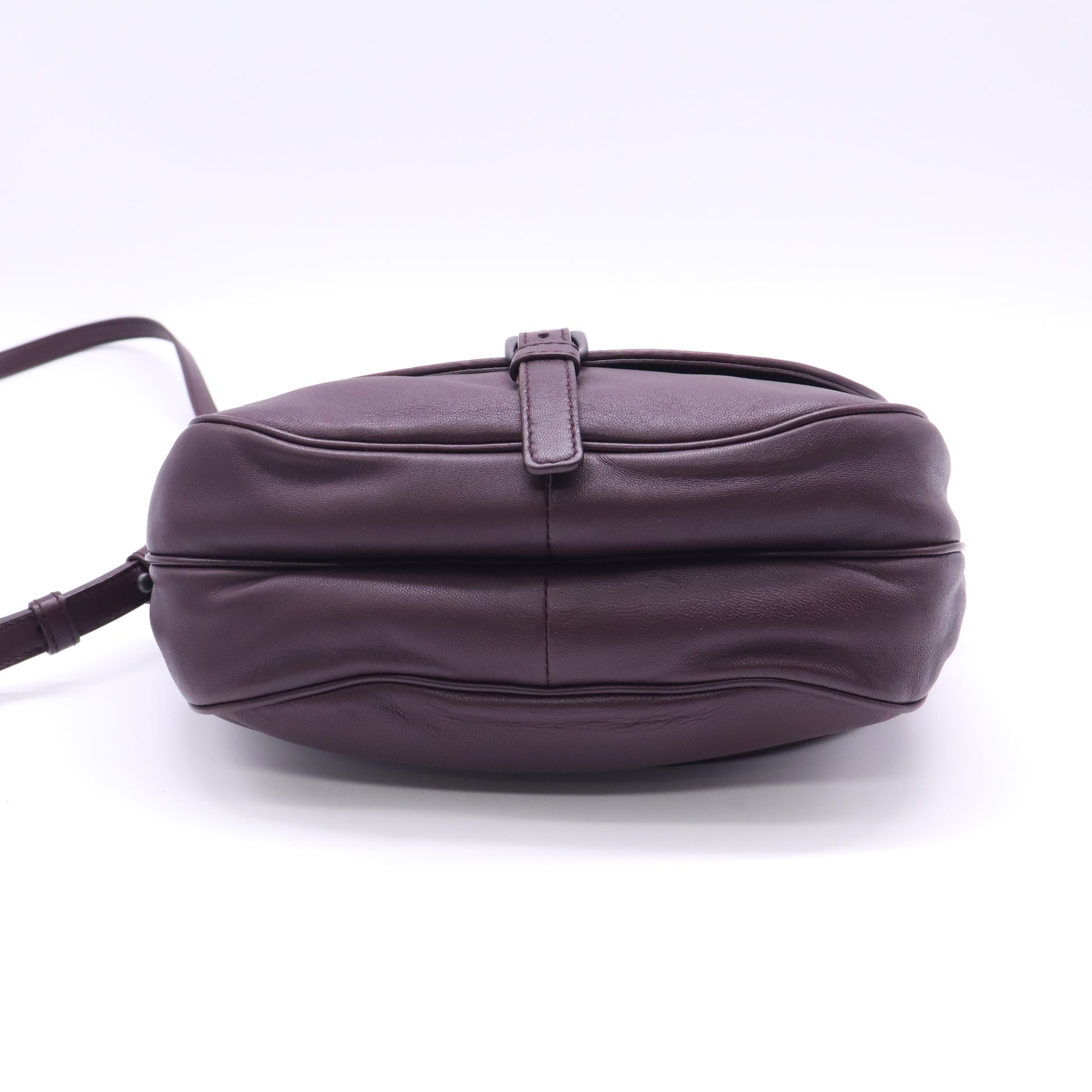 Bottega Veneta Nappa Intrecciato Double Sided Flap Satchel B23526