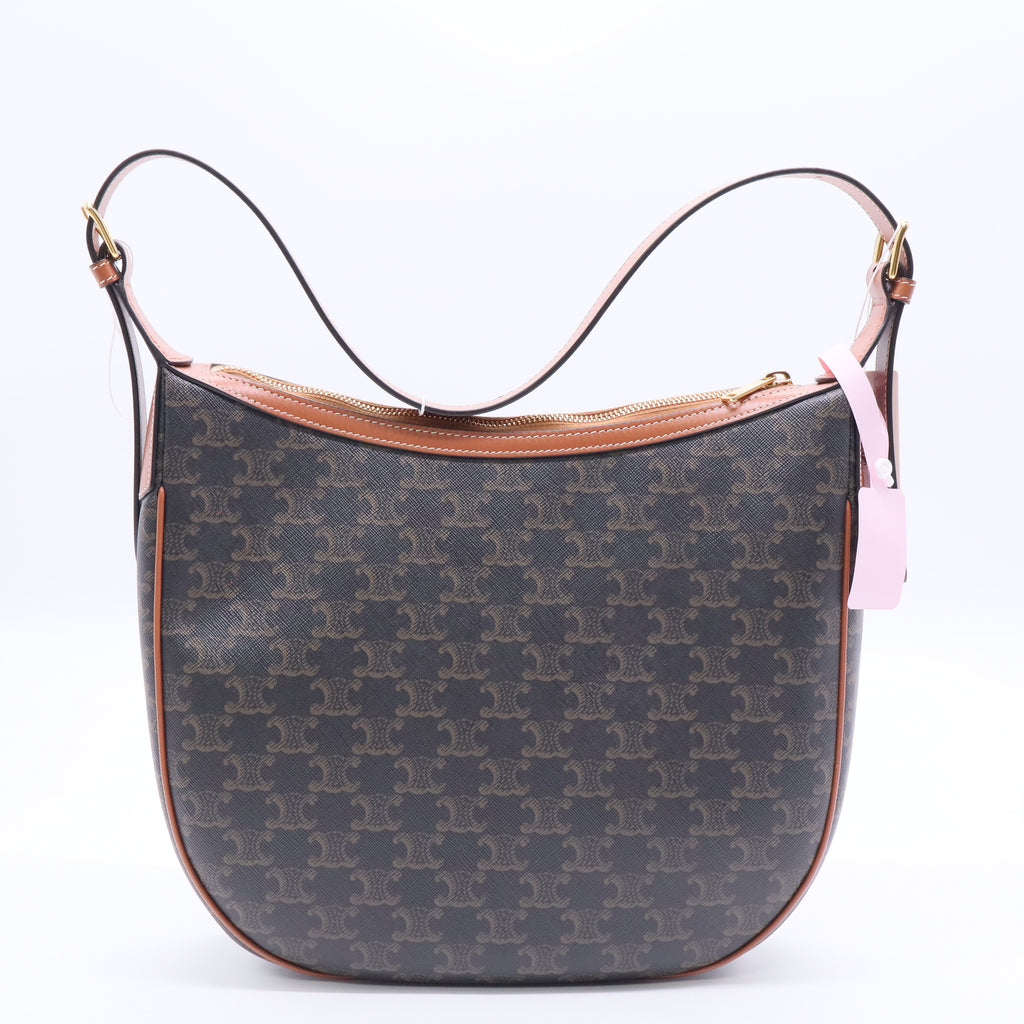 Heloise Bag Triomphe Coated Canvas Medium Twins LDJ3167