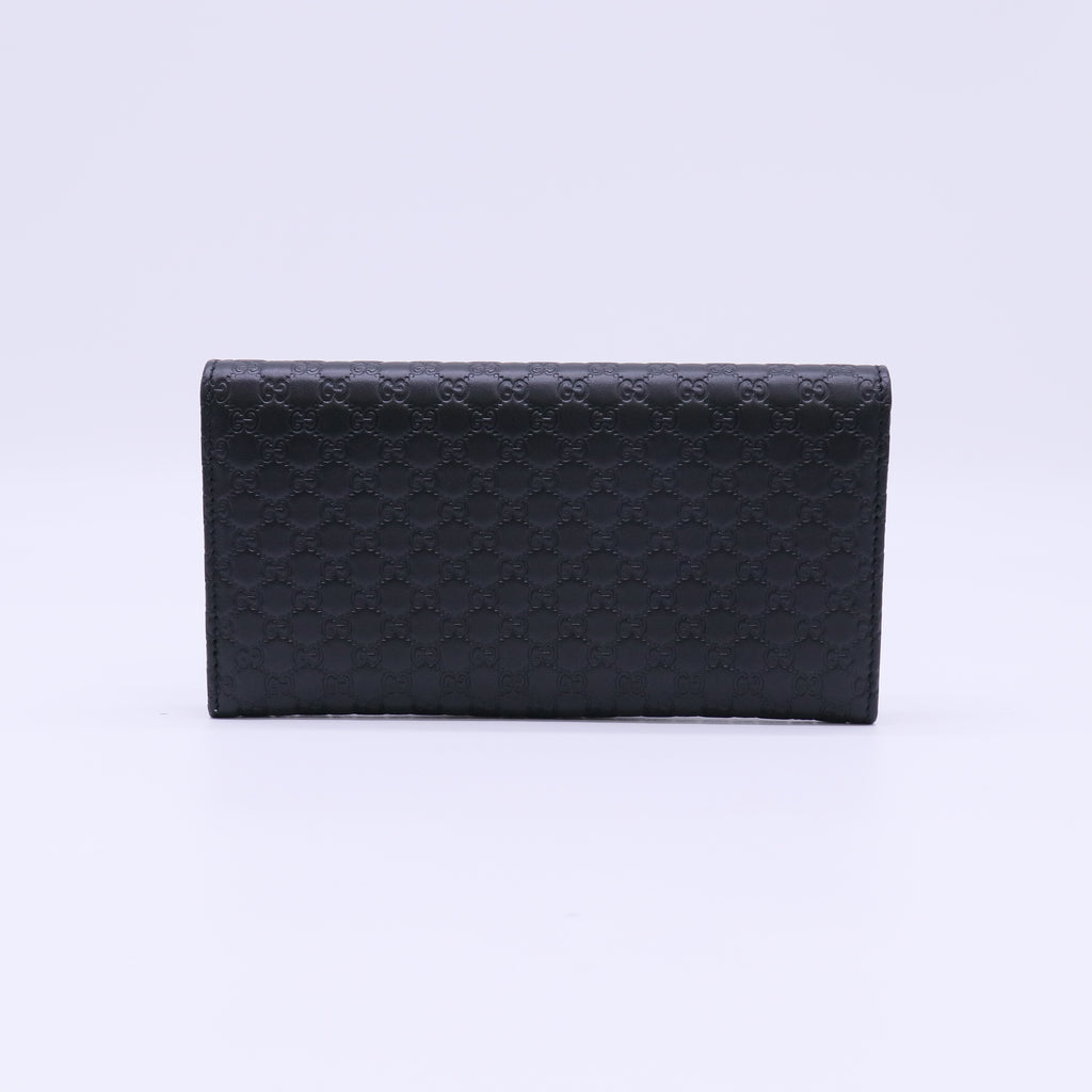 Gucci Microguccissima Flap Continental Wallet W22168