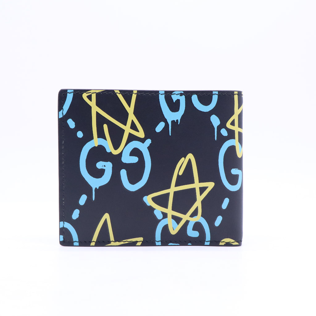 Marmont Card Case Gucci Ghost Bifold Wallet W21046