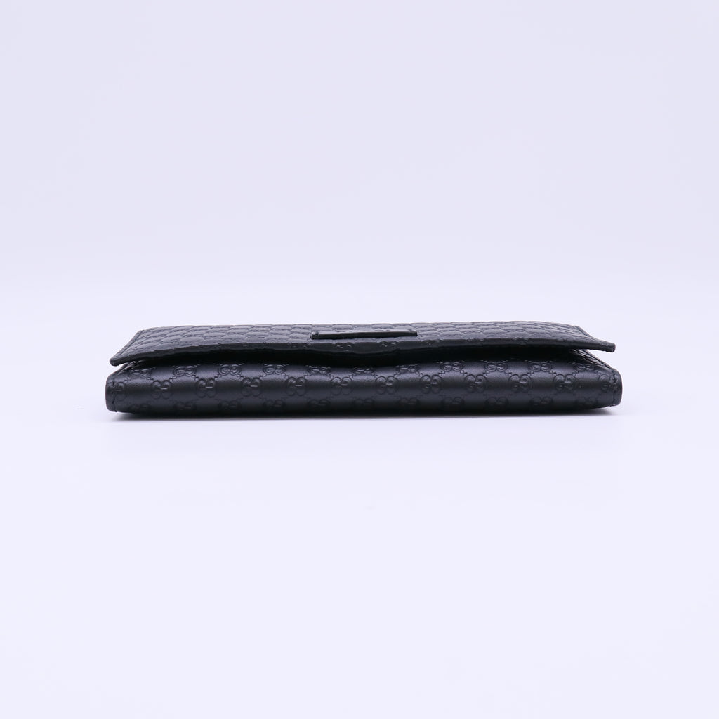Gucci Microguccissima Flap Continental Wallet W22168